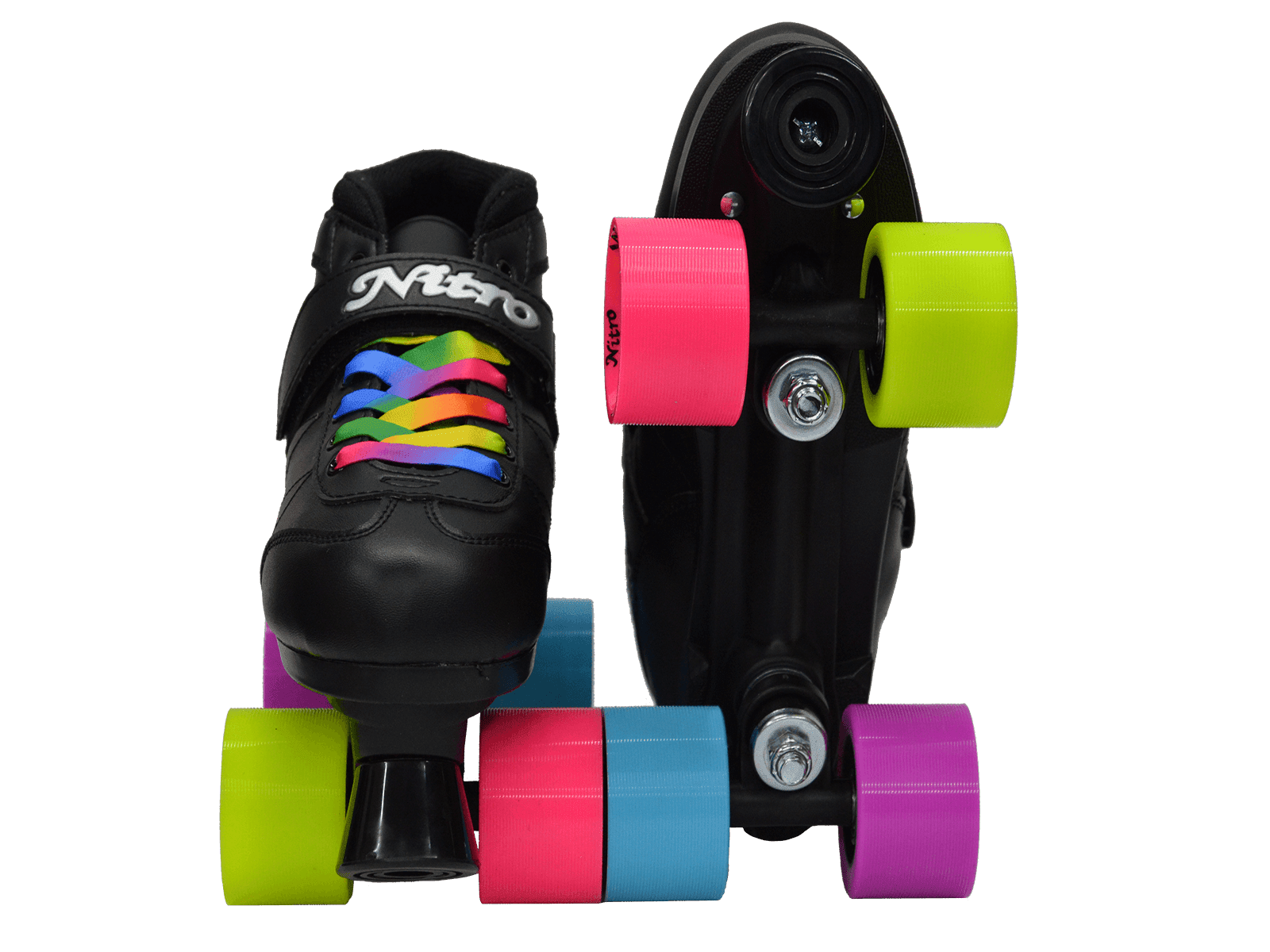 Epic Skates Rainbow Nitro Quad Speed Skates - Image 5