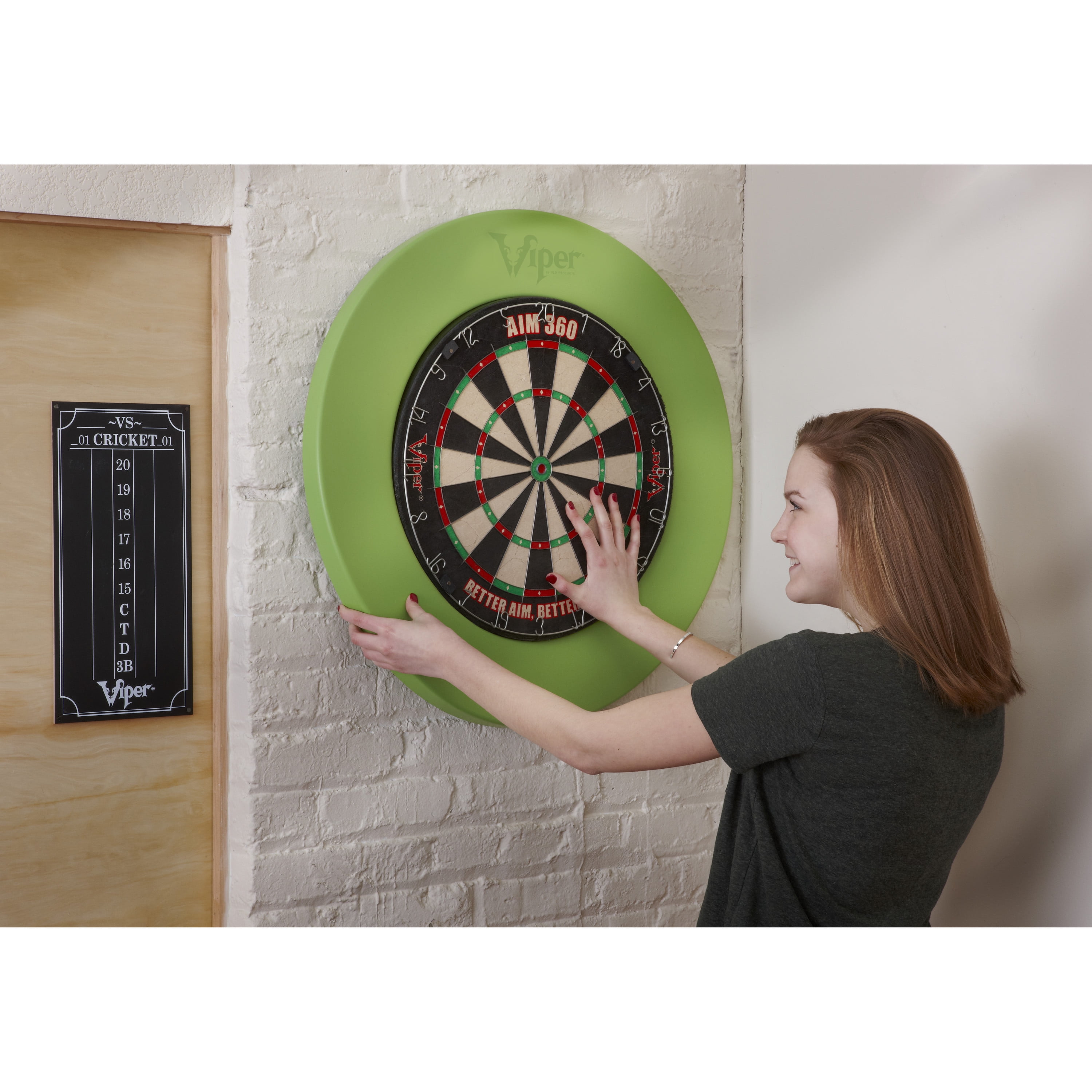 Viper Guardian Dartboard Surround, Dartboard Wall Protector, Green - Image 4