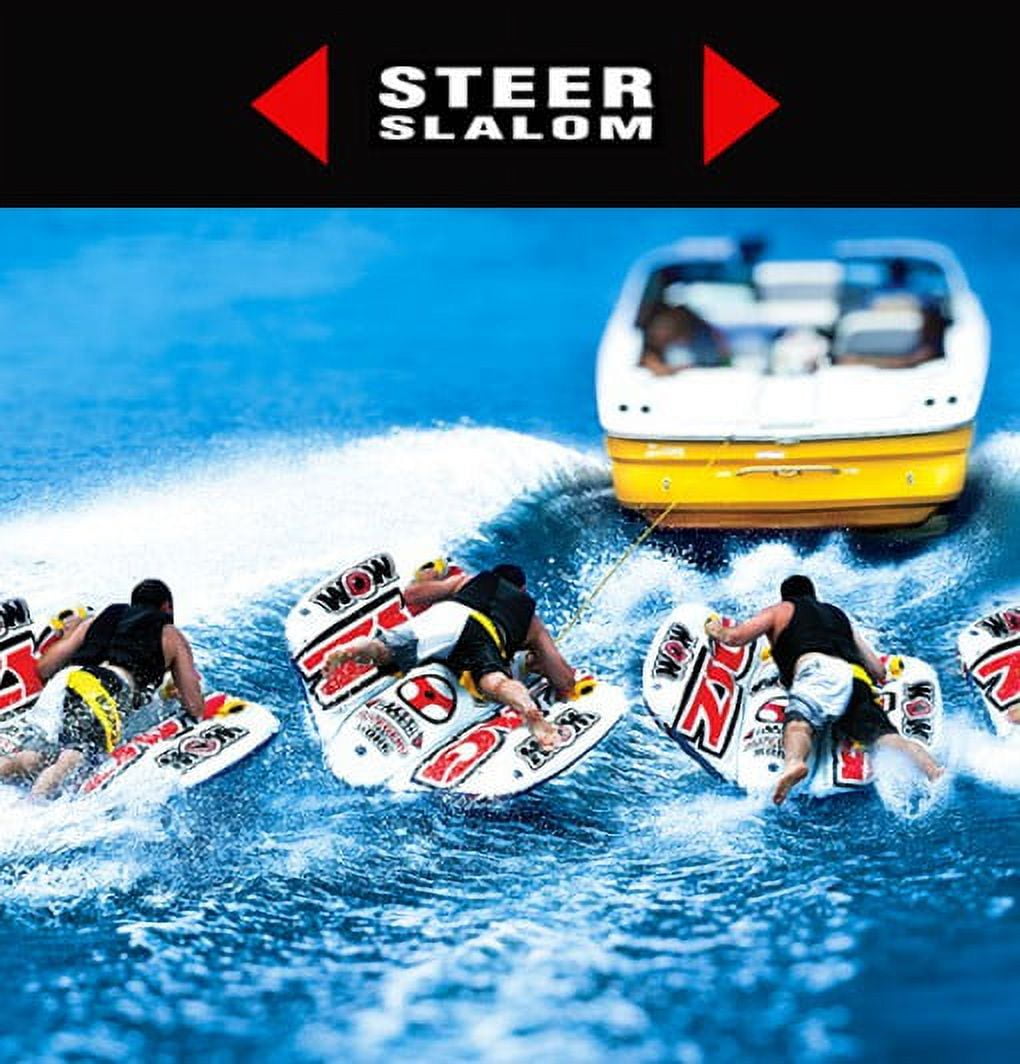 World Of Watersports WOW 1-2 Person Zig Zag Towable Water Tubing Tube - Image 4