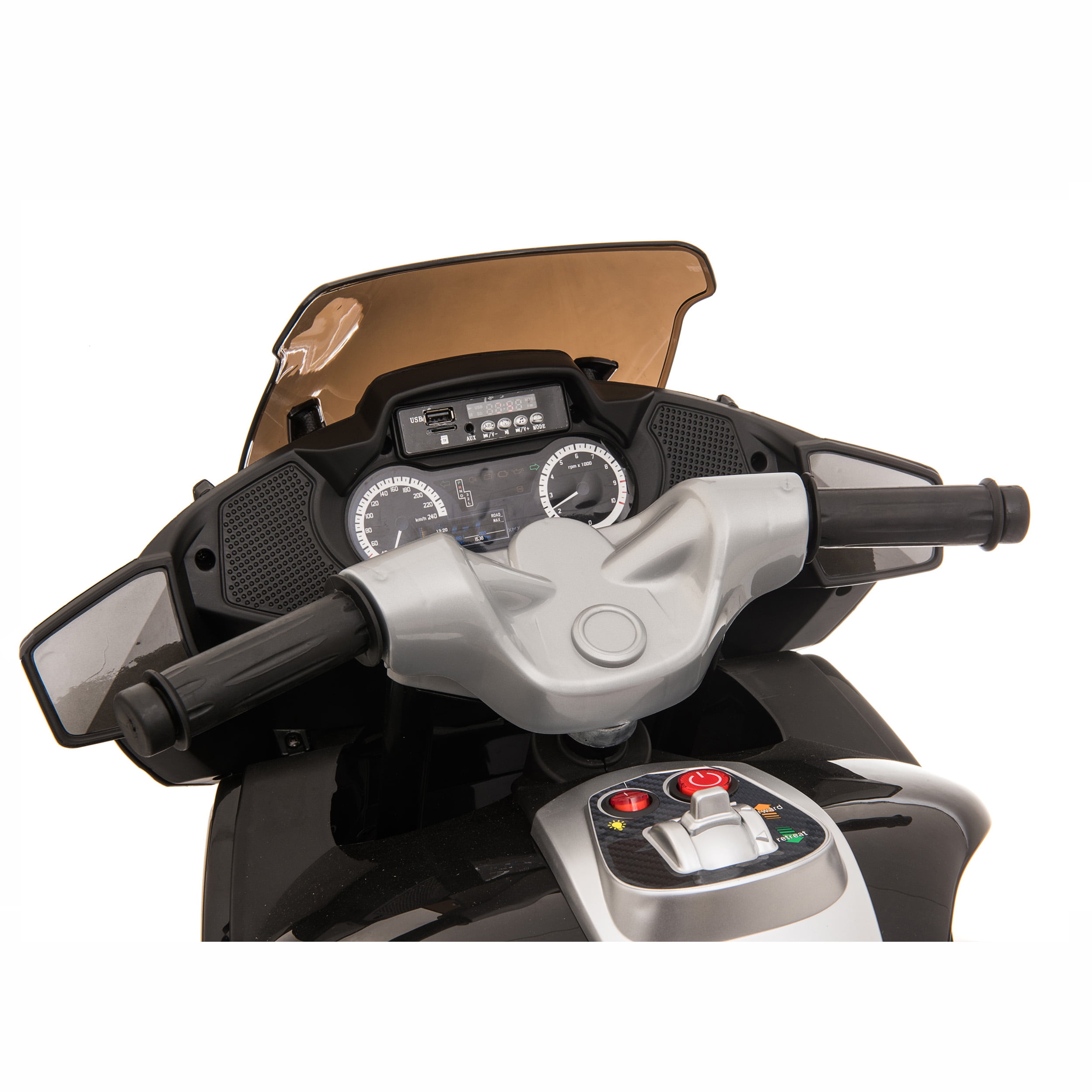 Blazin' Wheels 12V Battery Operated Black Motorcycle Rideon. Unisex Gift Item - Ages 3 Years an up - Image 9