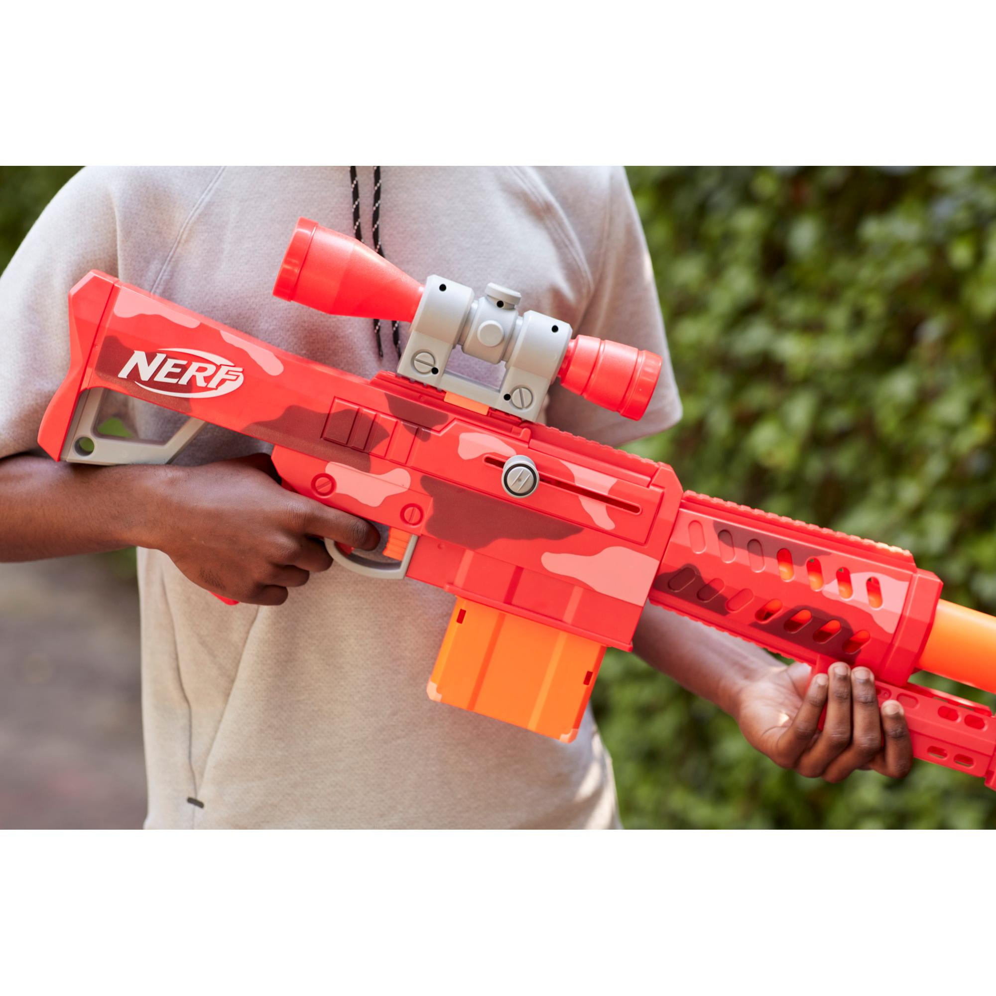 Nerf Fortnite Heavy SR Dart Blaster with Scope, 6 Mega Darts Kids Toys for Outdoor Summer Games Ages 8 and Up - Image 6