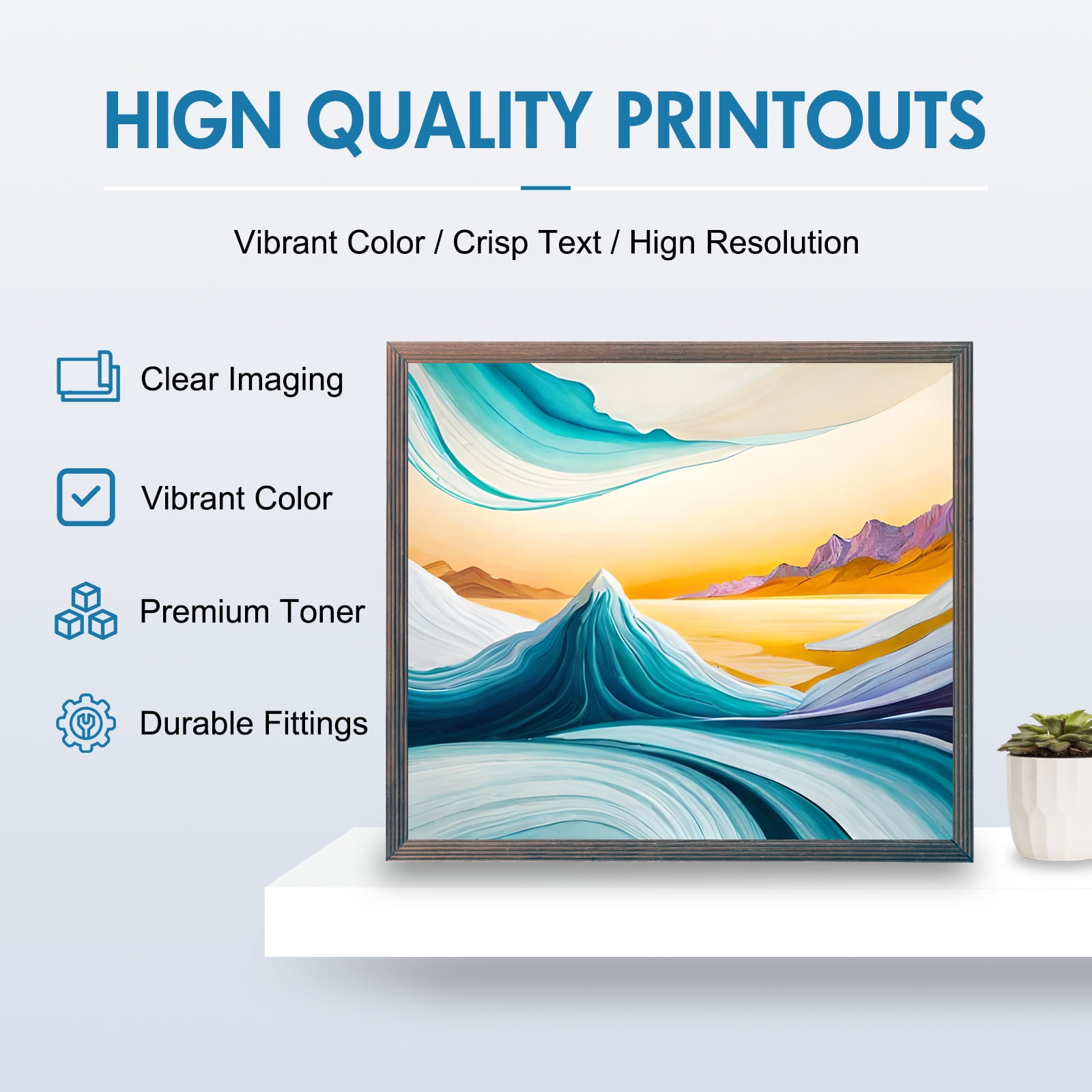 148A 148X Toner Cartridge with Chip Compatible for HP 148A for HP 148X W1480A W1480X Laserjet Pro 4001dn MFP 4101fdw 4101fdn 4001n 4001dn 4001dw Black 2-Pack - Image 3