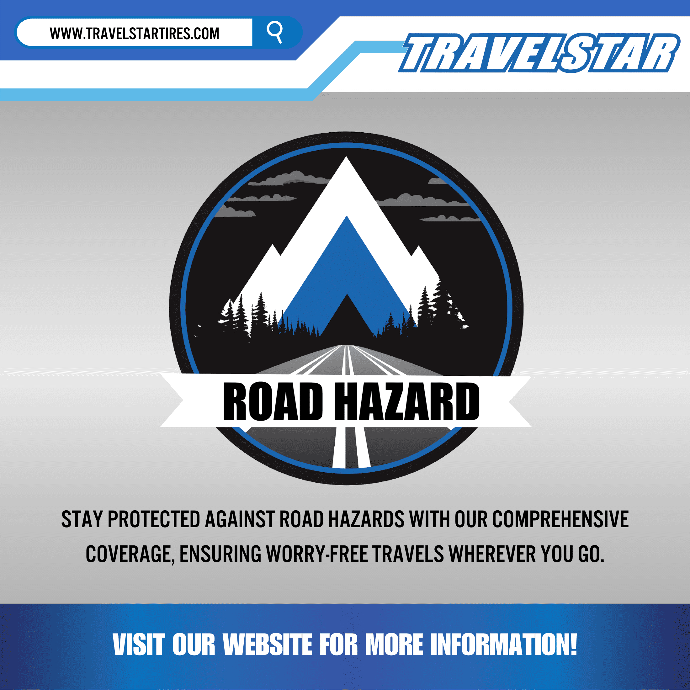 Travelstar Ecopath ST ST225/75R15 10 Ply 117/112M Load E Radial Trailer Tire - ST 225/75/15,Set of 2(Tire Only) - Image 4