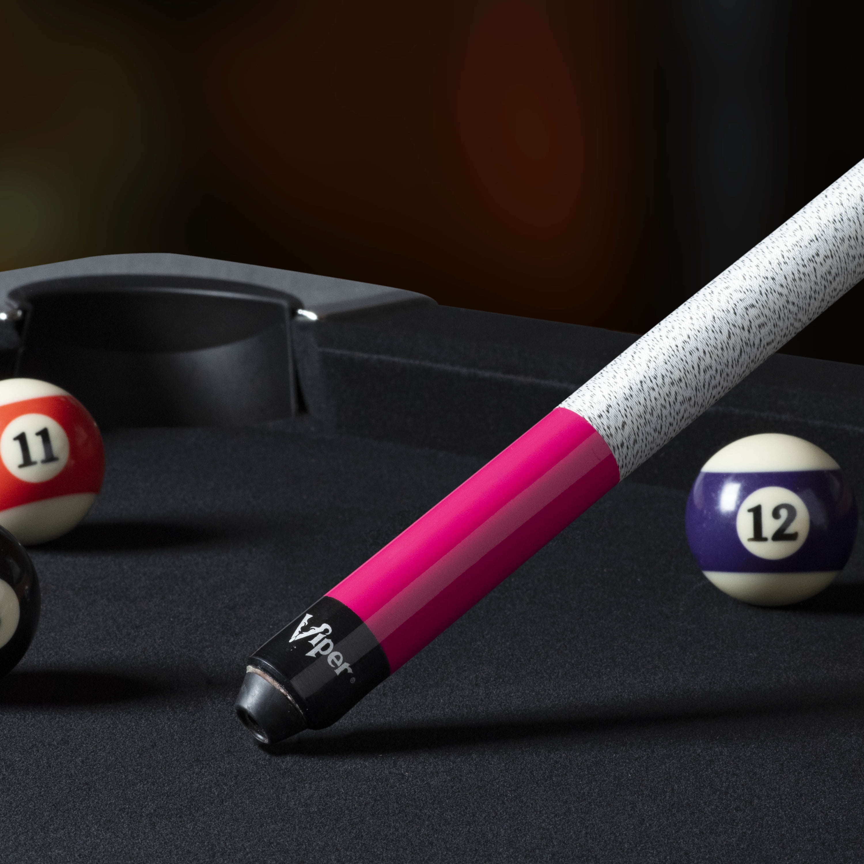 Viper Elite Series Hot Pink Wrapped Cue - Image 5