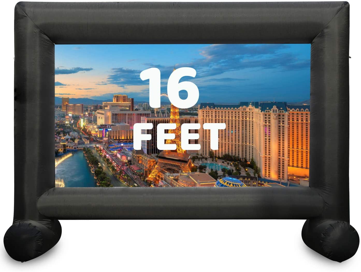 TKLoop Inflatable Movie Screens 16ft Portable Huge Outdoor Projector Screen Blow up Movie Screen & Quiet Built-In Fan - Image 6