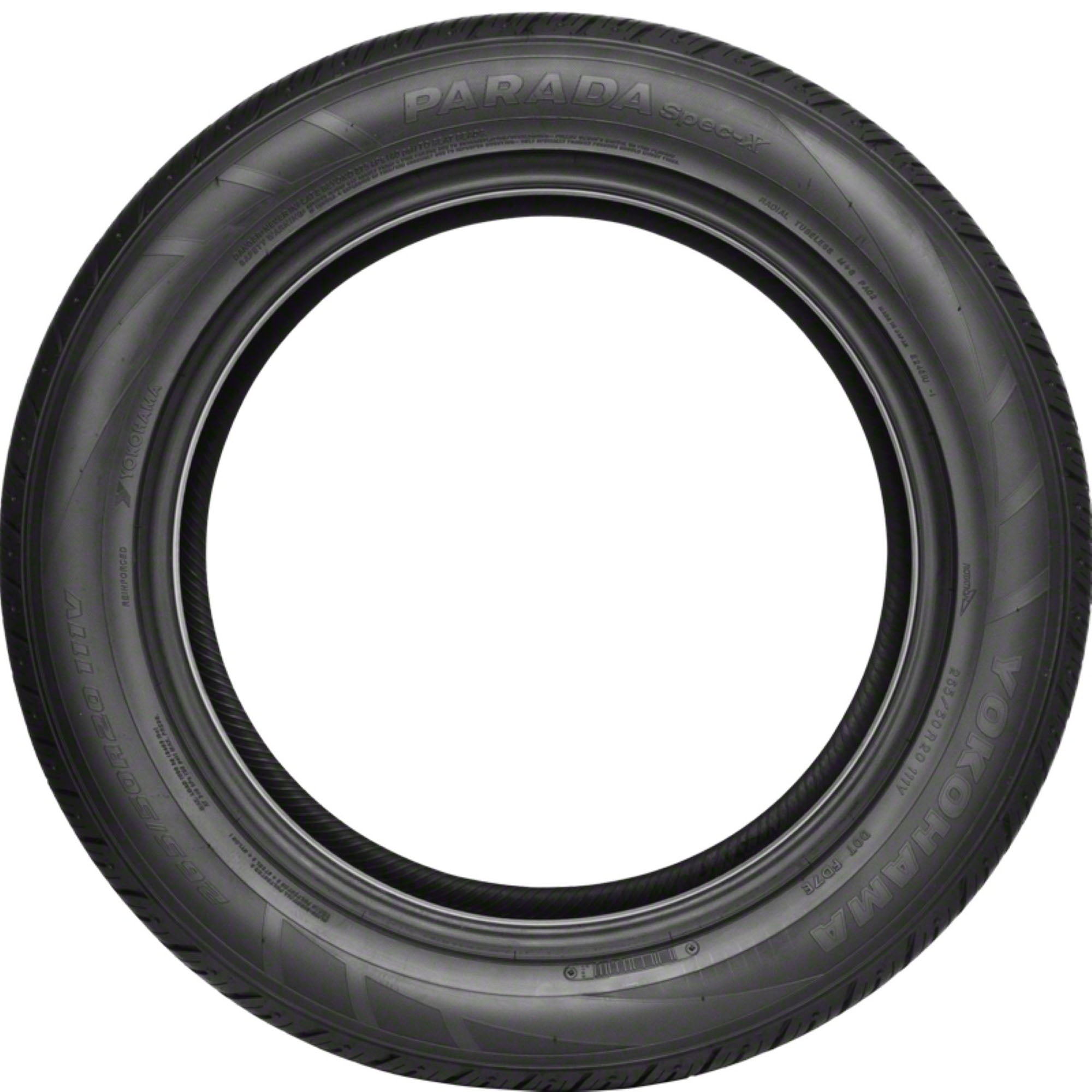 Yokohama Parada Spec-X Performance 305/40R22 114V XL SUV/Crossover Tire - Image 5