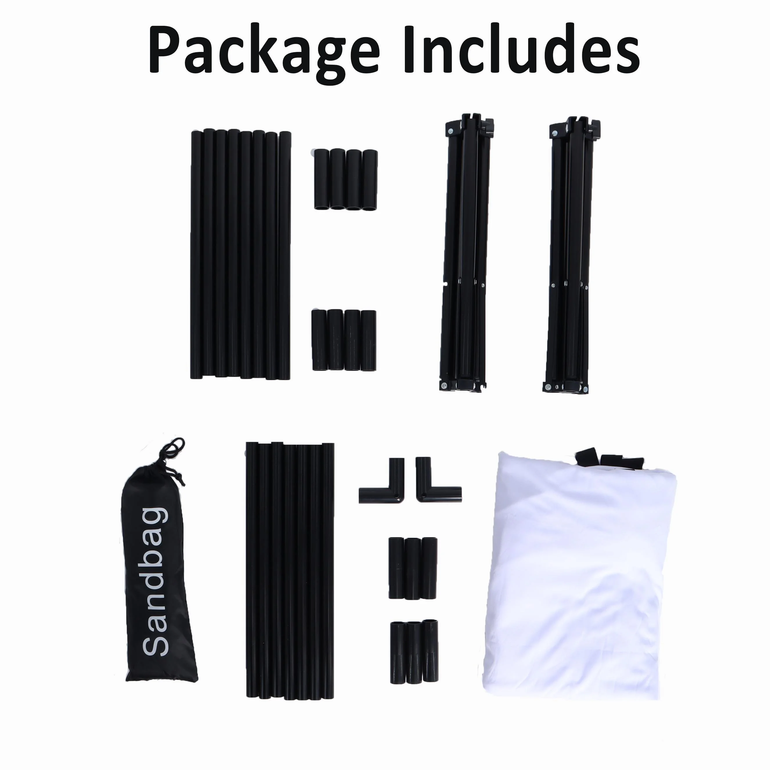 120 Inch Projector Screen with Stand Foldable Portable Movie Screen,HD 4K Double Sided Indoor Outdoor for Home Theater - Image 7