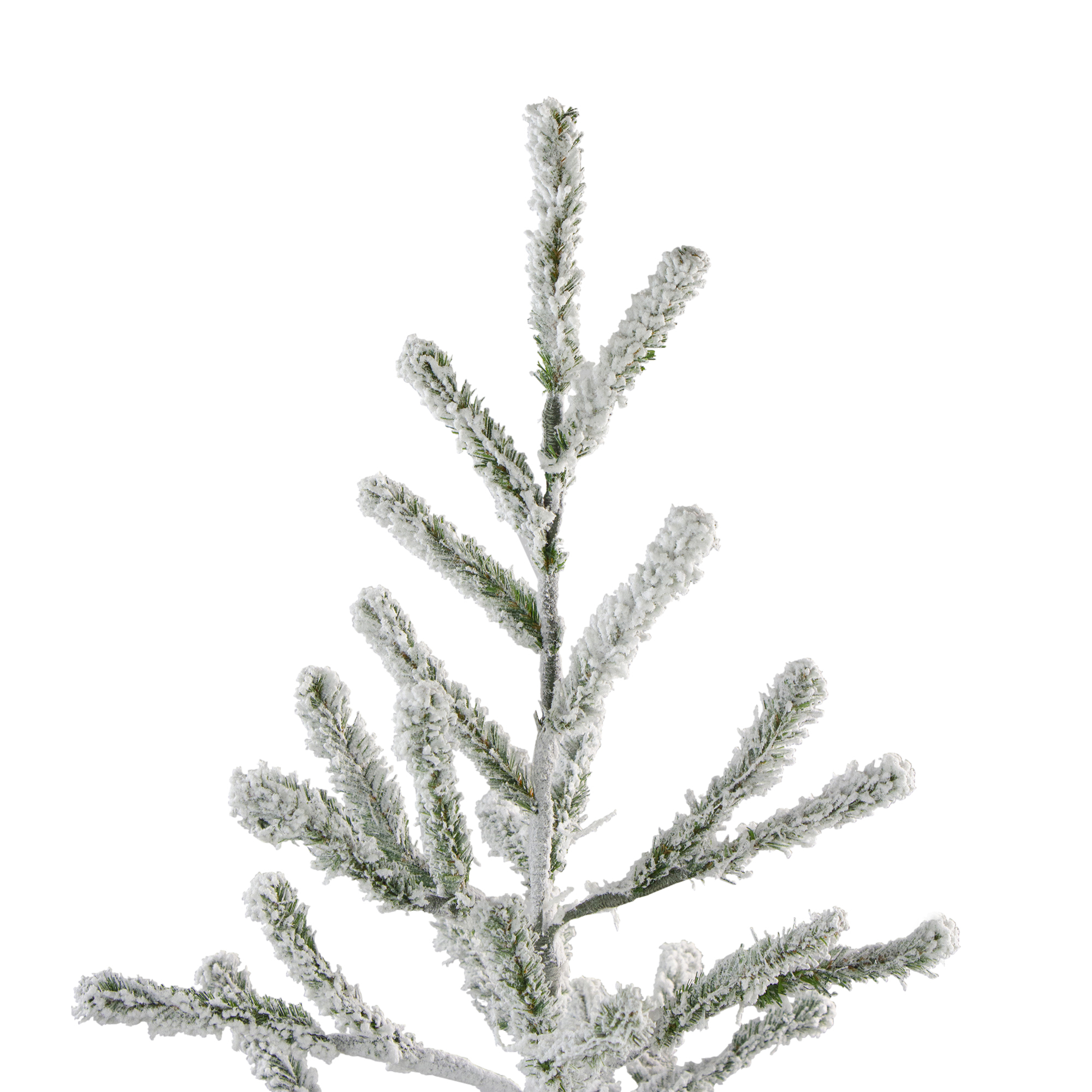 Northlight Flocked Alpine Twig Artificial Christmas Tree - 5' - Unlit - Image 4