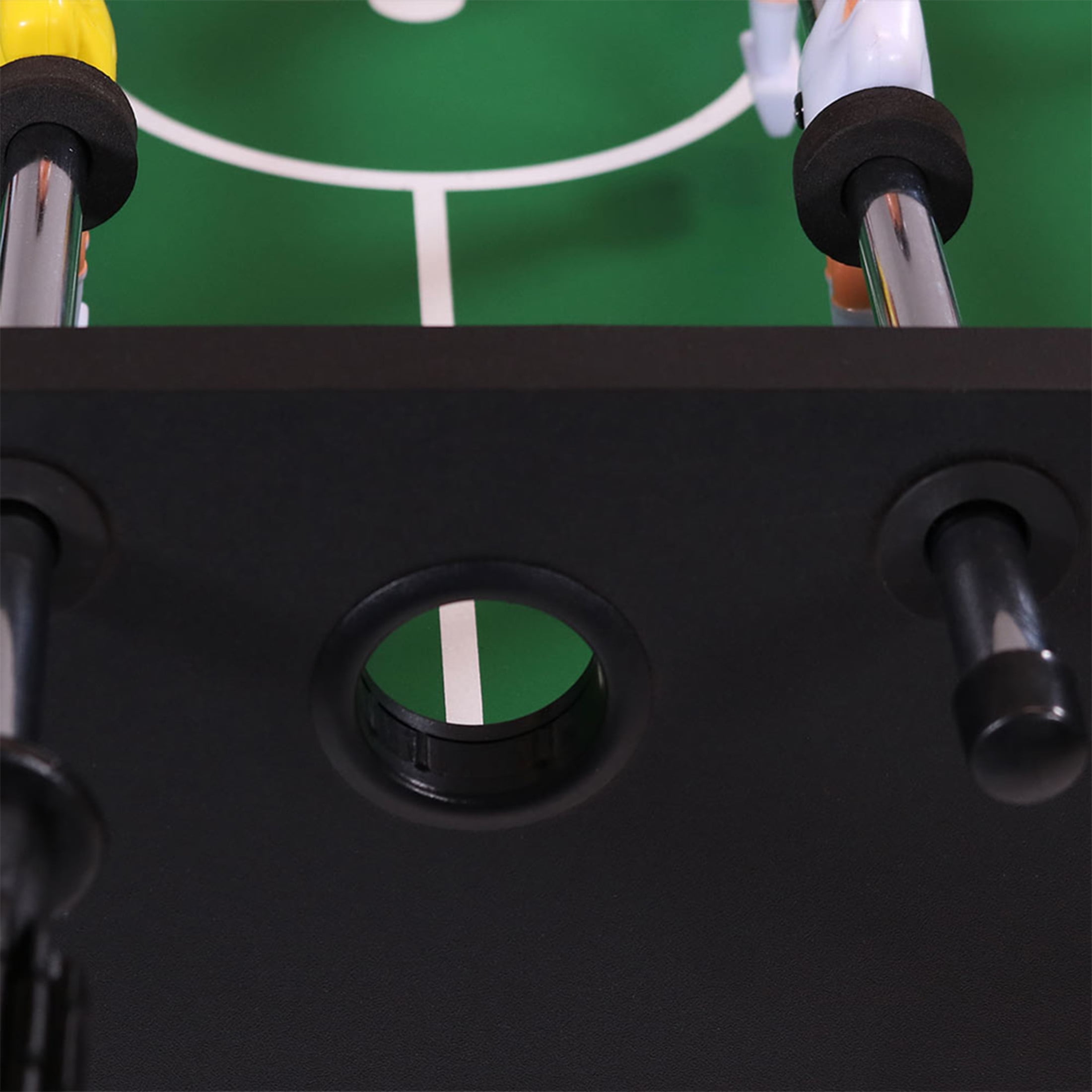 Sunnydaze 2-Player Folding Indoor Foosball Table, Black - Image 13