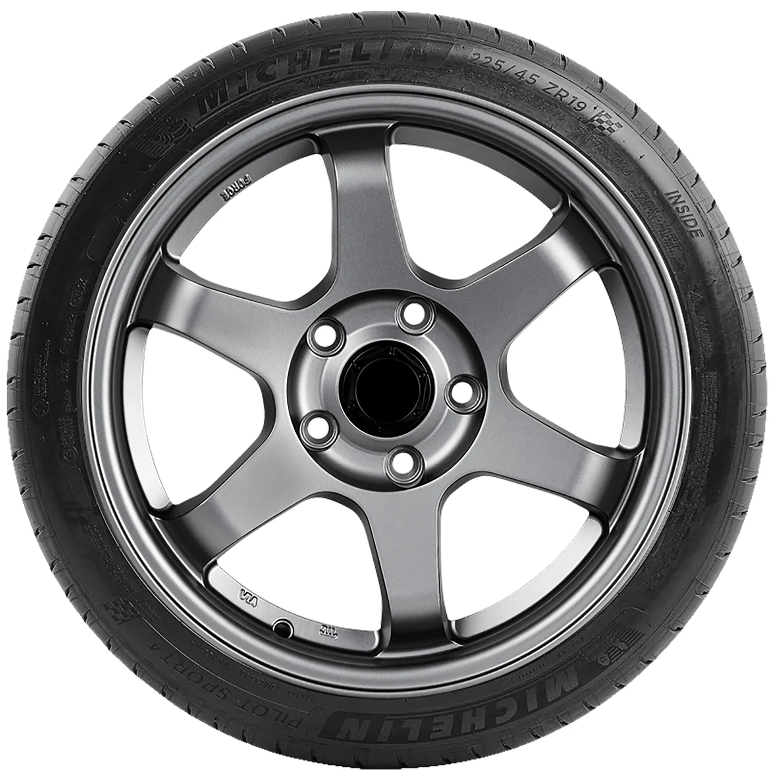 Michelin Pilot Sport 4 225/40ZR18 (92Y) XL Fits: 2014-15 Honda Civic Si, 2013 Toyota Corolla LE - Image 5