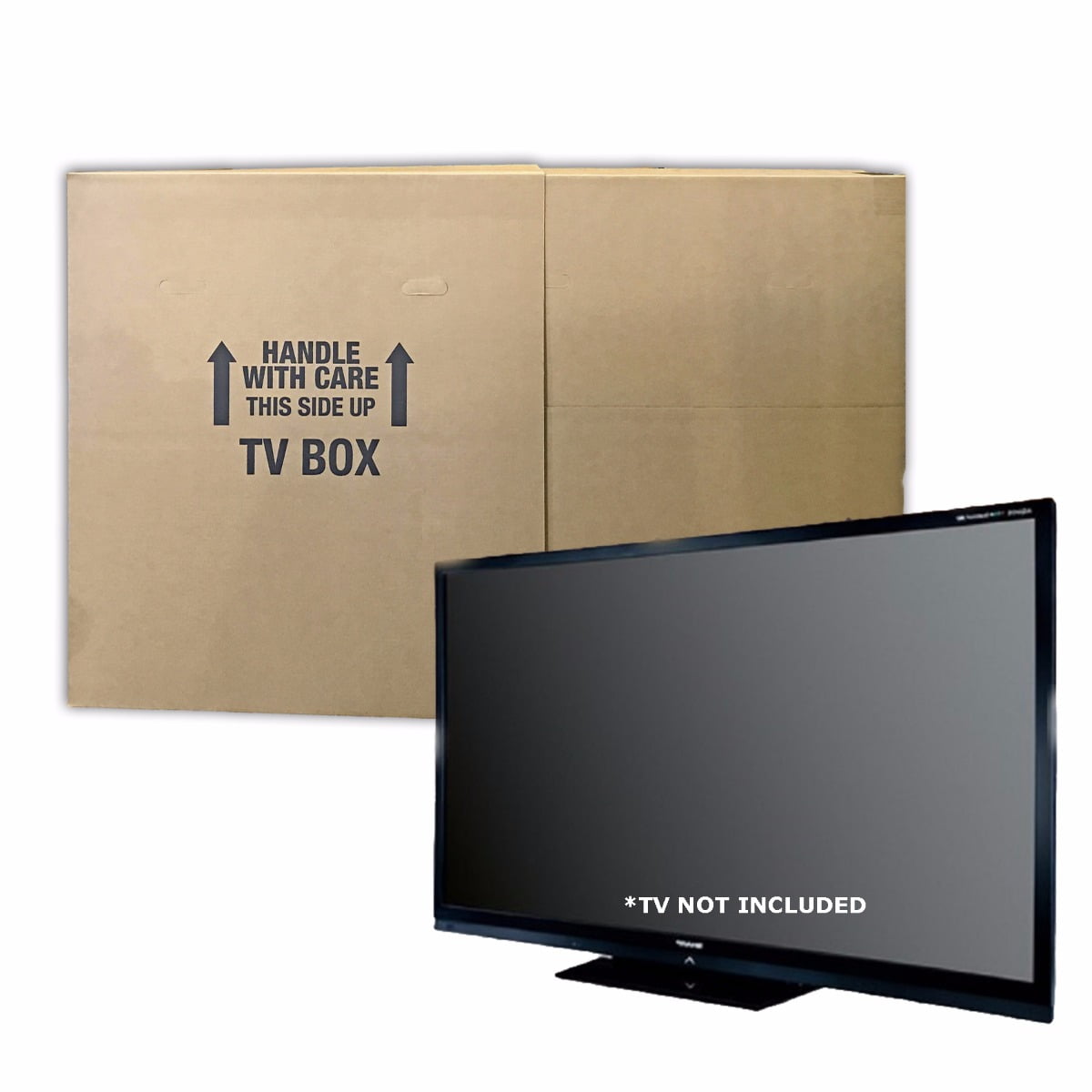 uBoxes Double Wall TV Moving Boxes 72 x 6 x 42 inch with Sleeves, 2 Pack - Image 10