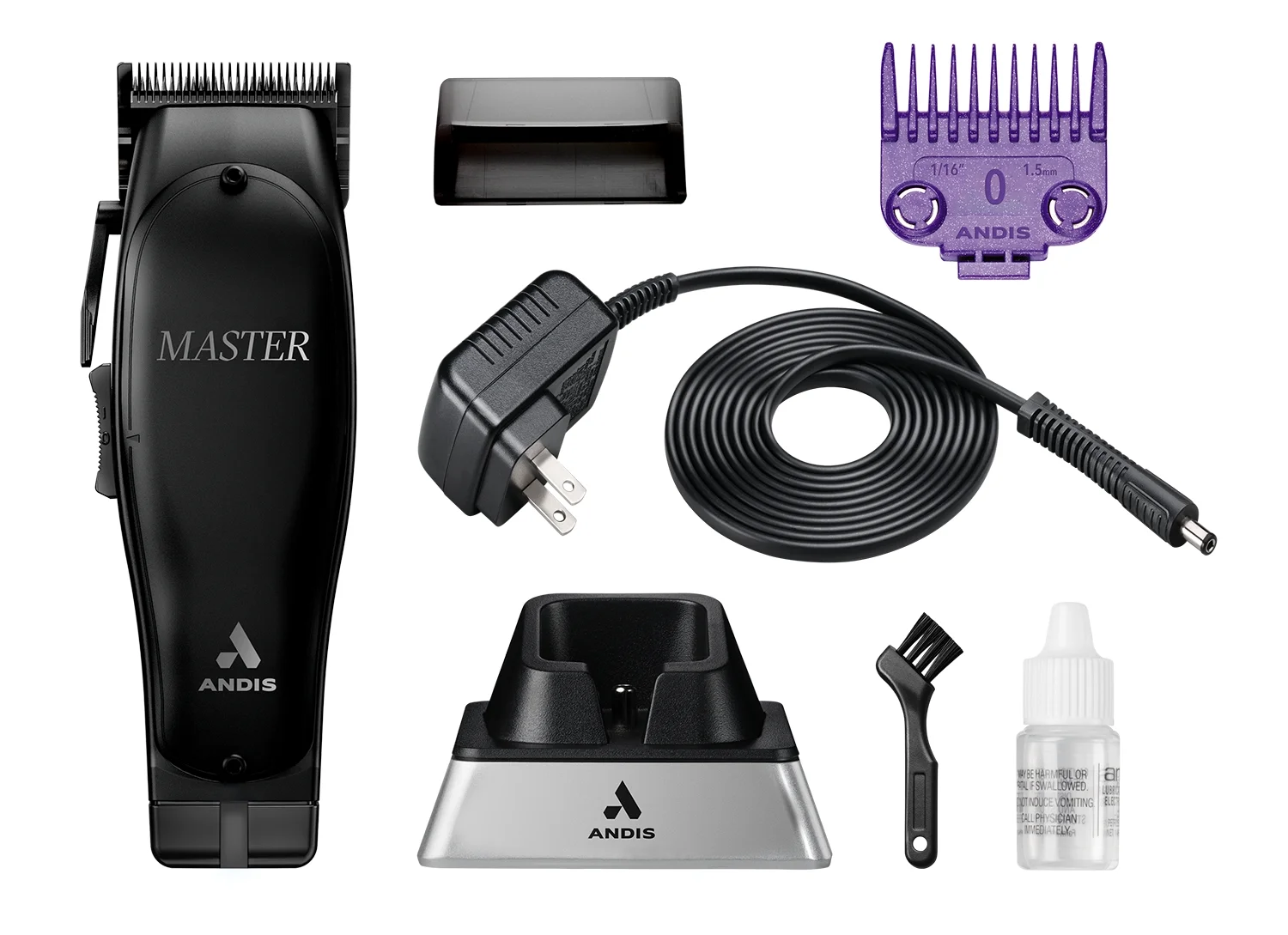 Andis Master Cordless Black Label Special Edition, Professional Lithium-ion, Phaze Blade Technology - Image 5