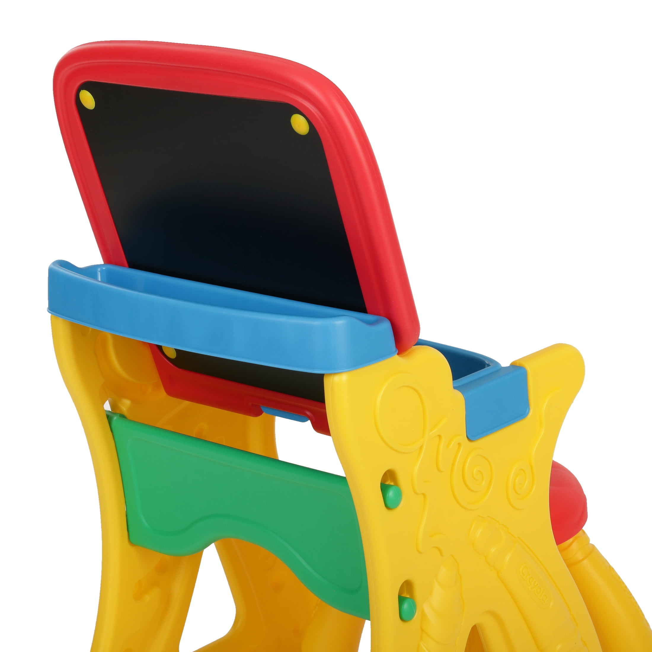 Crayola Play 'N Fold Art Studio Easel Desk & Chair Set for Kids Room - Image 9
