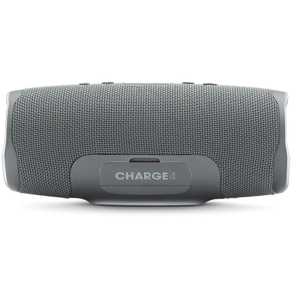 JBL Charge 4 Portable Waterproof Bluetooth Speaker, Gray - Image 4