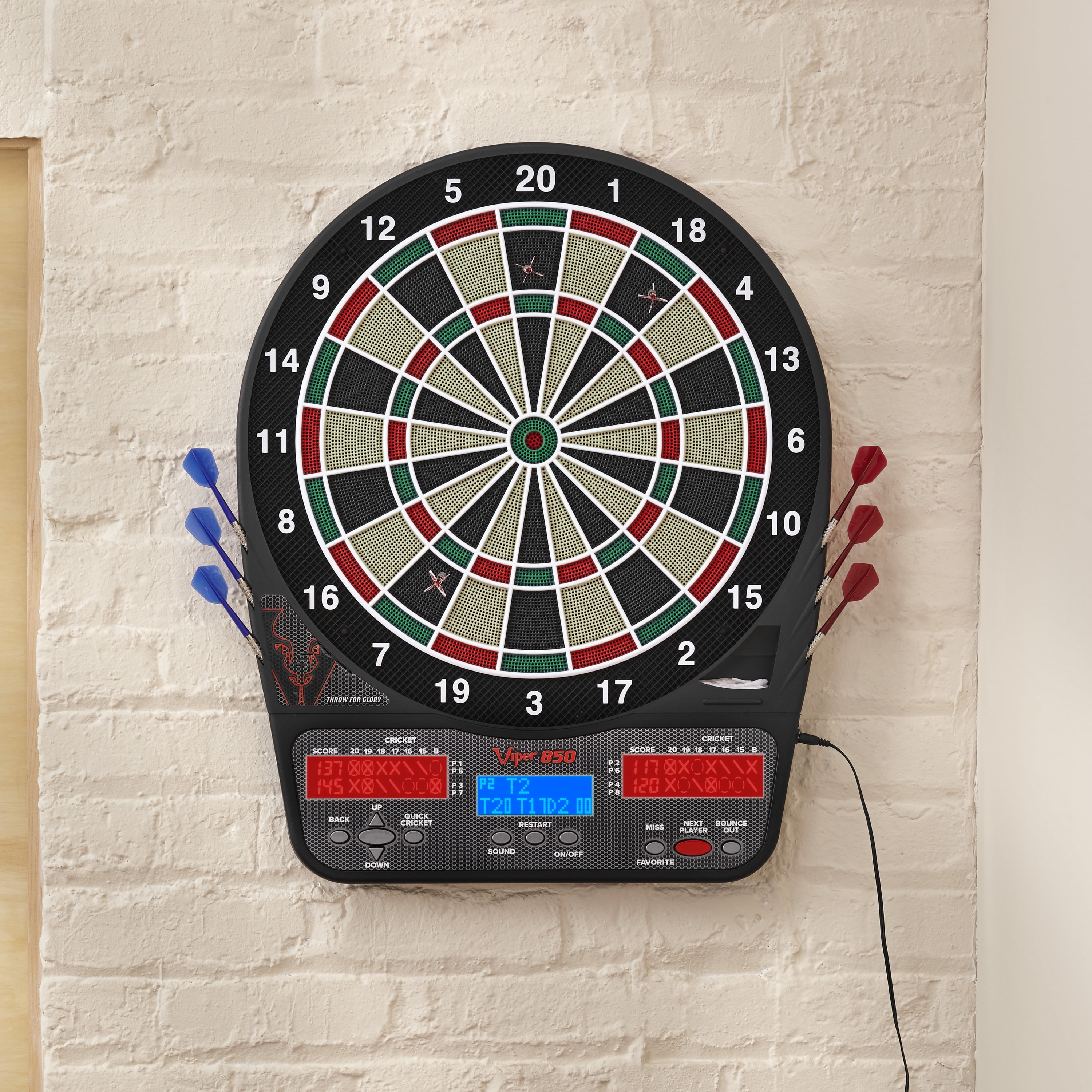 Viper 850 Electronic Dartboard, 15.5" Target Area - Image 3