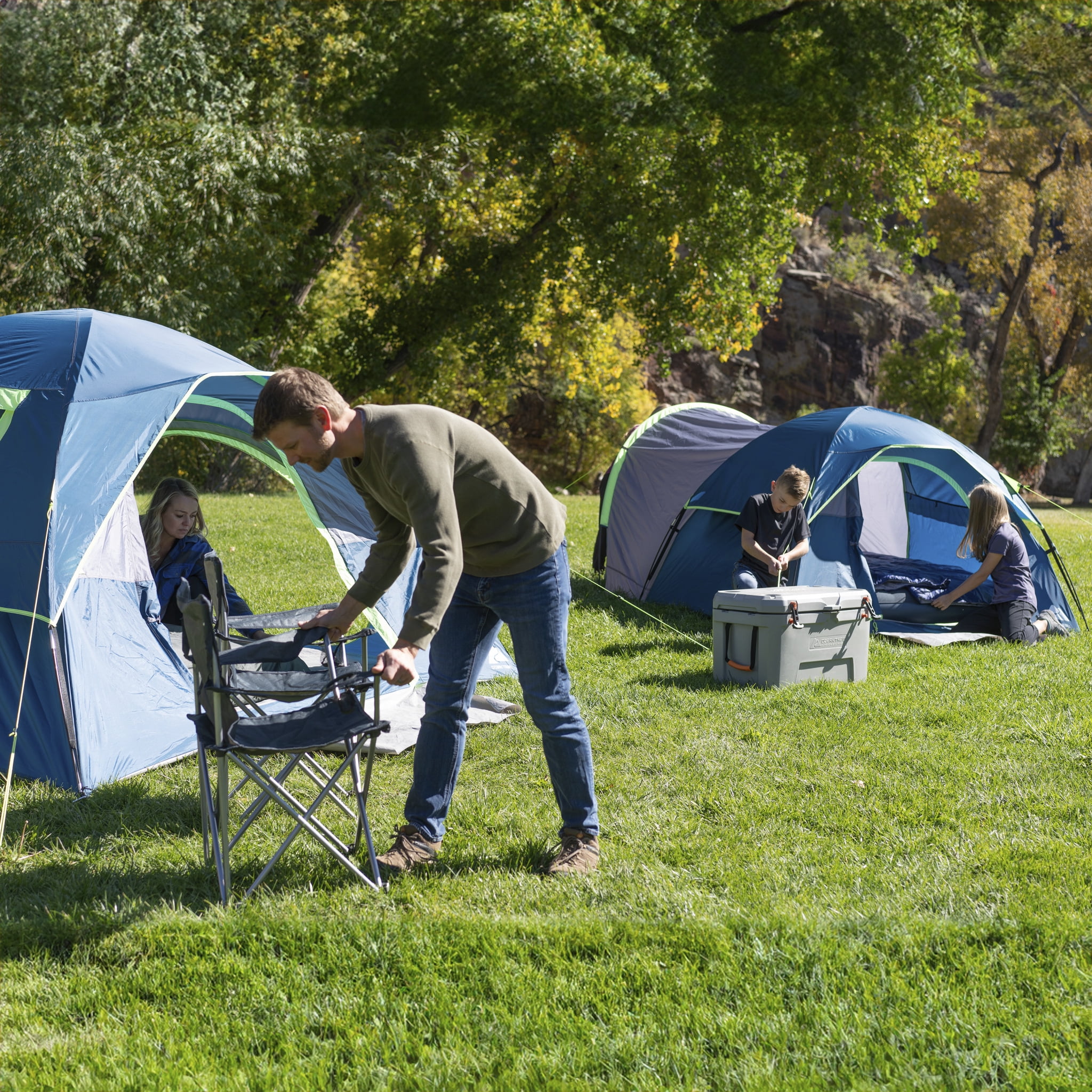 Ozark Trail 8 Person Dual Dome Tent - 17ft. x 9ft. - 21.89 lbs. - Image 8