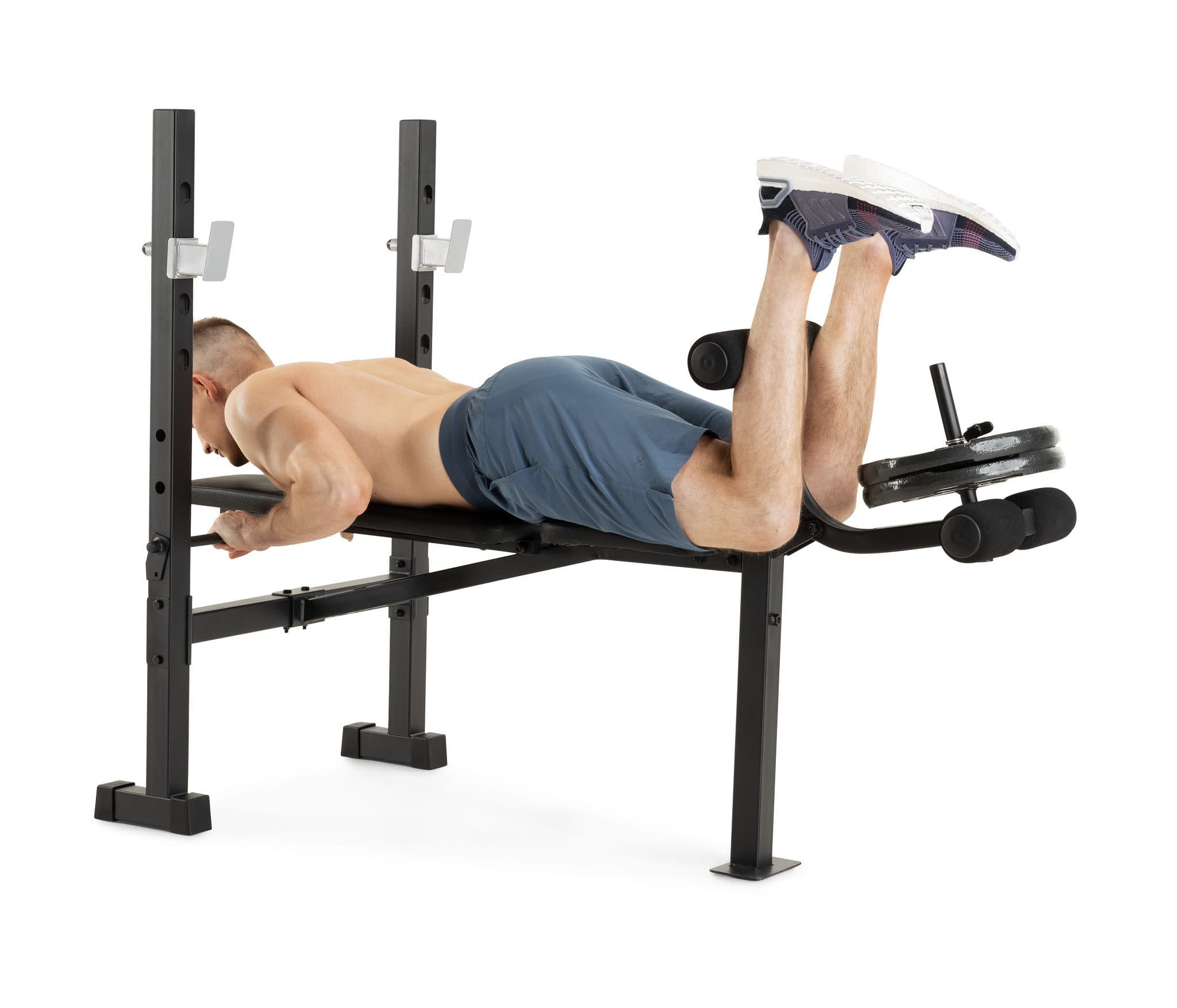 Weider Legacy Standard Bench and Rack, 410 Lb. Total Weight Capacity - Image 8