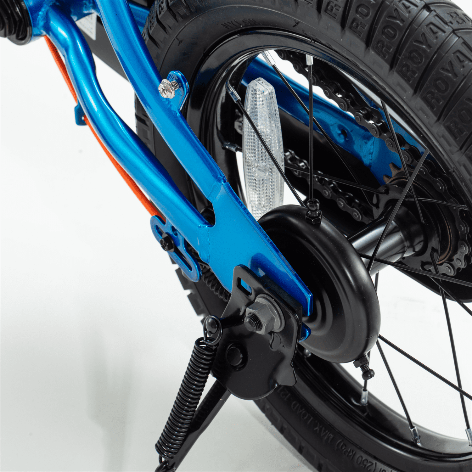 Royalbaby Freestyle 7 Kids Bike Toddlers 16 Inch Wheel Dual Handbrakes Bicycle Beginners Boys Girls Ages 3-5 Years, Kickstand and Water Bottle Included, Blue - Image 3