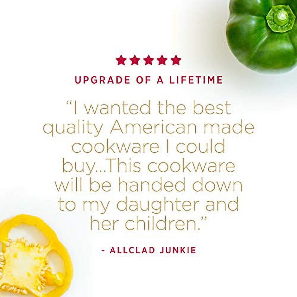 All-Clad D3 Stainless 3-Ply Bonded Cookware, Fry Pan with Lid, 10 inch - Image 7