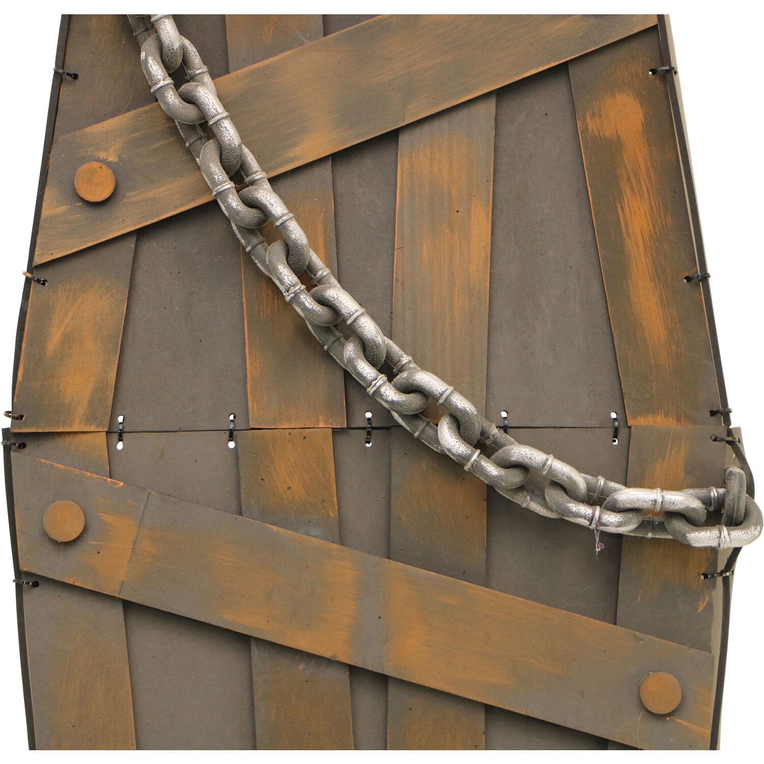 Haunted Hill Farm 5 ft Coffin the Animatronic Shaking Casket, Indoor Halloween Decoration, Red LED Lights, Battery-Operated, HHDCOFF-1LSA - Image 9