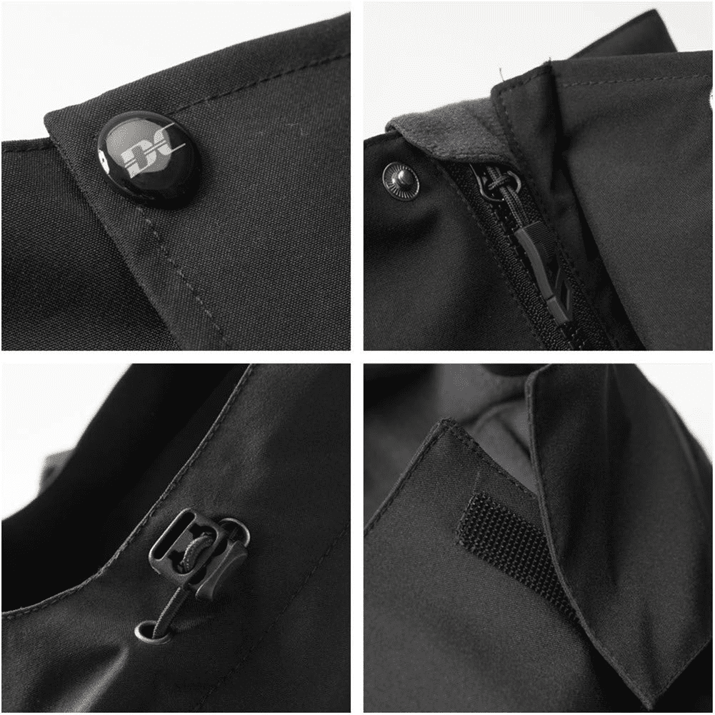 Diamond Candy Men's Hooded Waterproof Jacket Lightweight Rain Jacket Outdoor Casual Sportswear - Image 3