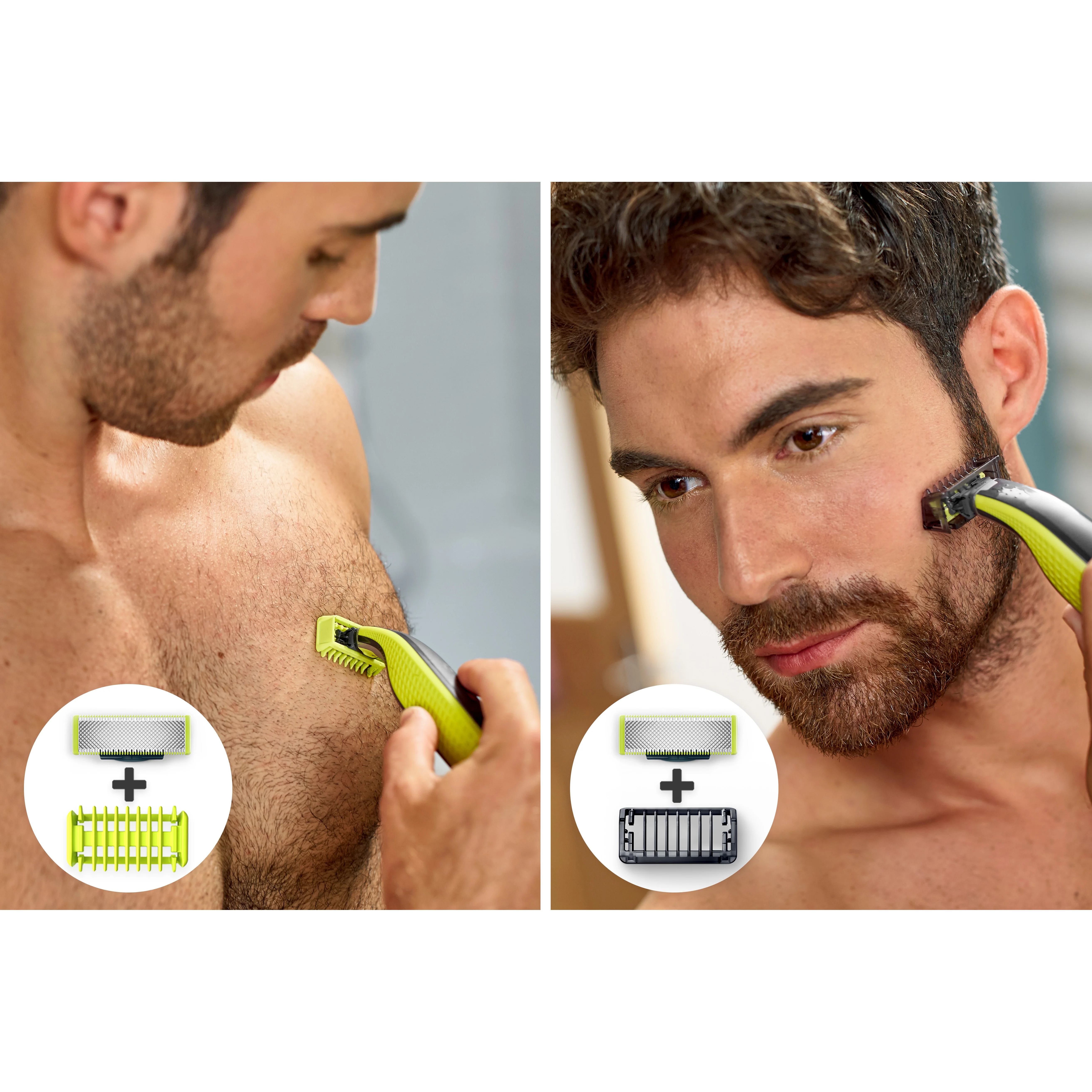 Philips Norelco OneBlade Face + Body Bonus Pack with Free Blade, QP2630/72 - Image 6