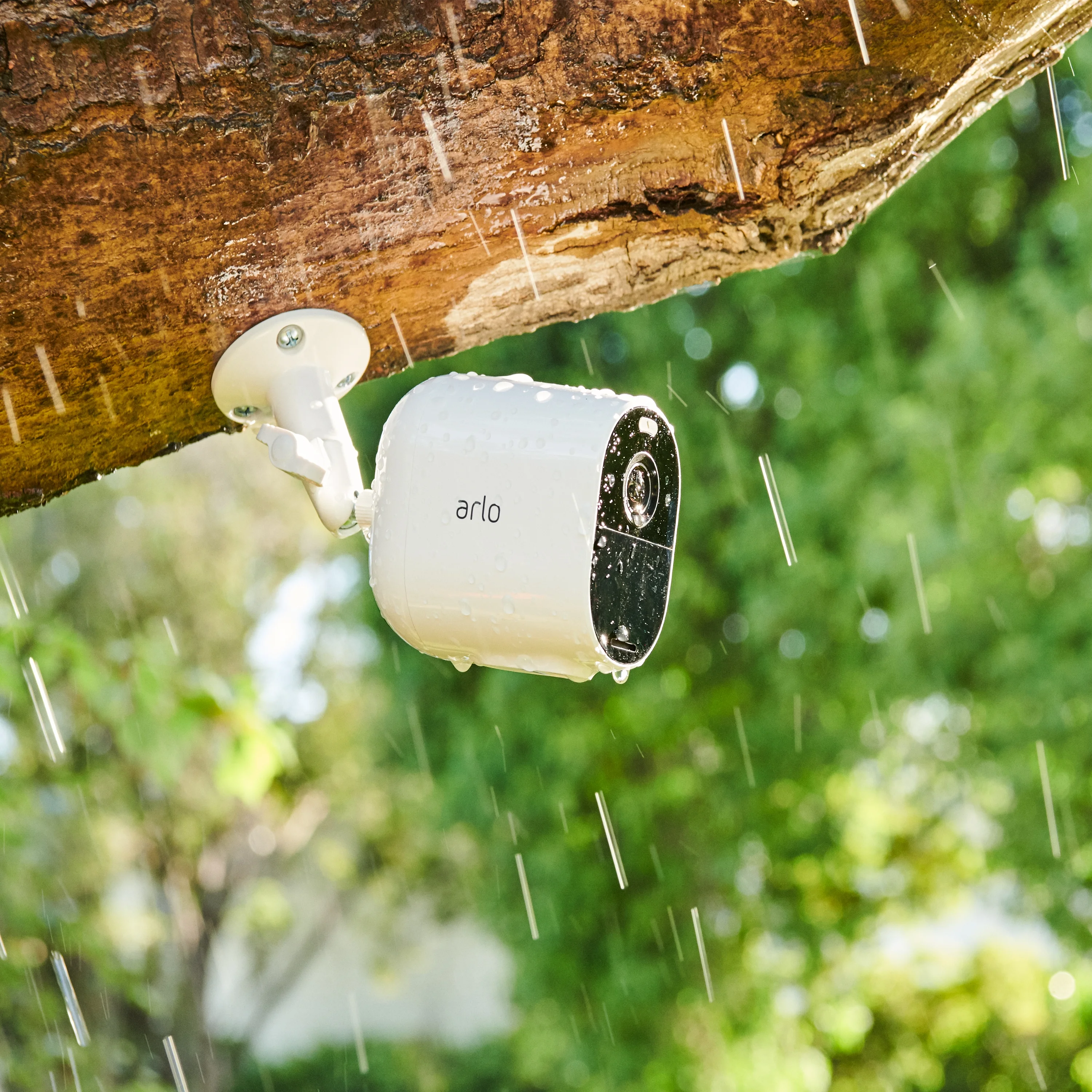 Arlo Essential Spotlight Wireless Security Camera - 3 Pack - 1080p Video Color Night Vision, White VMC2330W - Image 7