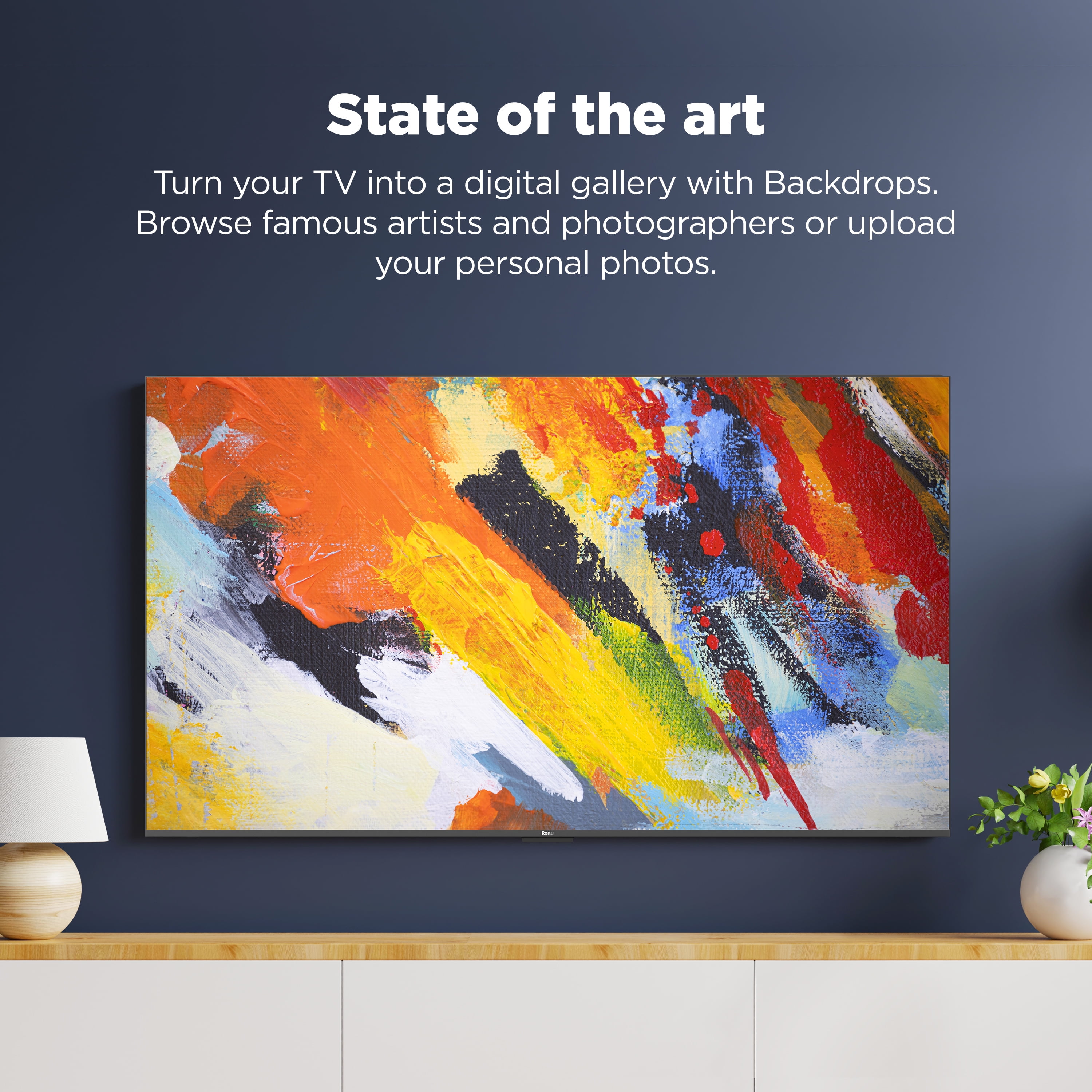 Roku 50-Inch Select Series 4K HDR Smart Roku TV with Roku Enhanced Voice Remote, Brilliant 4K Picture, Automatic Brightness, & Seamless Streaming - Image 5