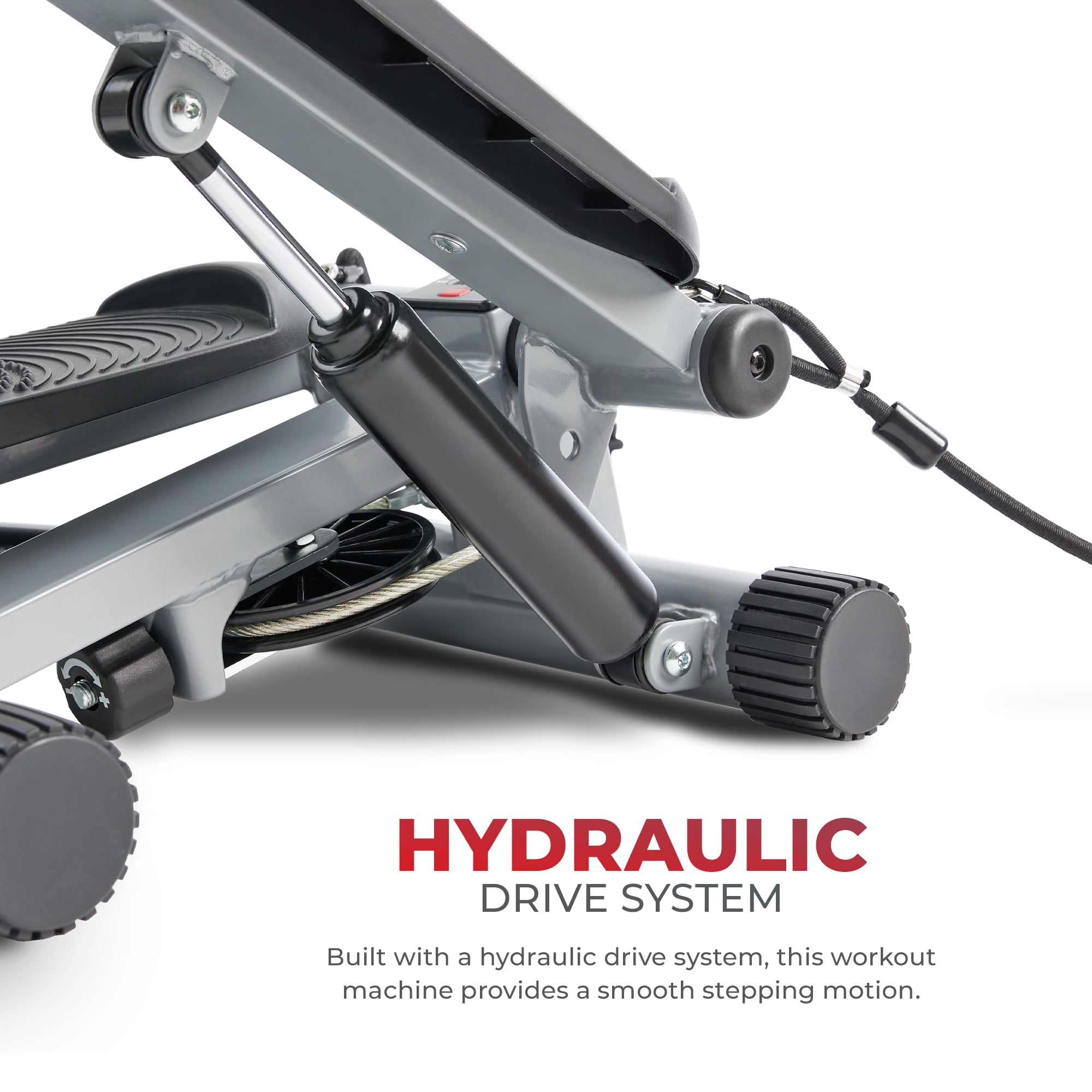 Sunny Health & Fitness Mini Steppers for Exercise at Home, Stair Step Workout Machine with Resistance Bands, Full Body Cardio - NO. 012-S - Image 9