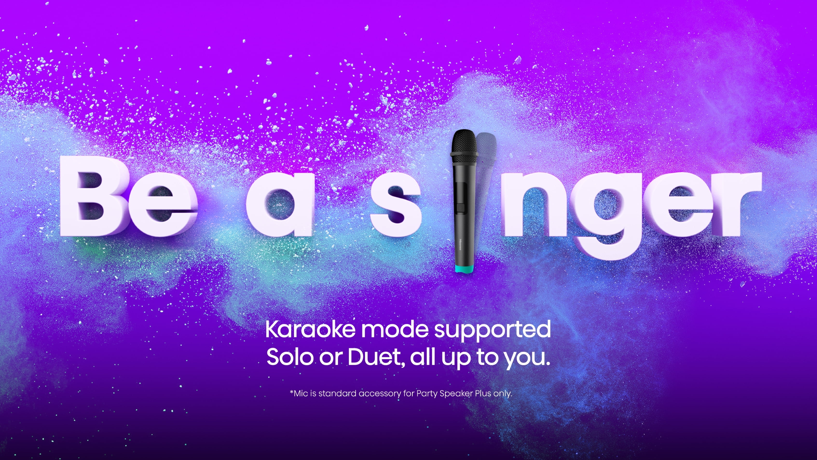 Hisense Ultimate Wireless Outdoor/Indoor Party Speaker with subwoofer (HP100) - 2.0CH, 300W, IPX4 Waterproof,15 Hour Long-Lasting Battery, Bluetooth5.0, DJ and Karaoke Mode - Image 8