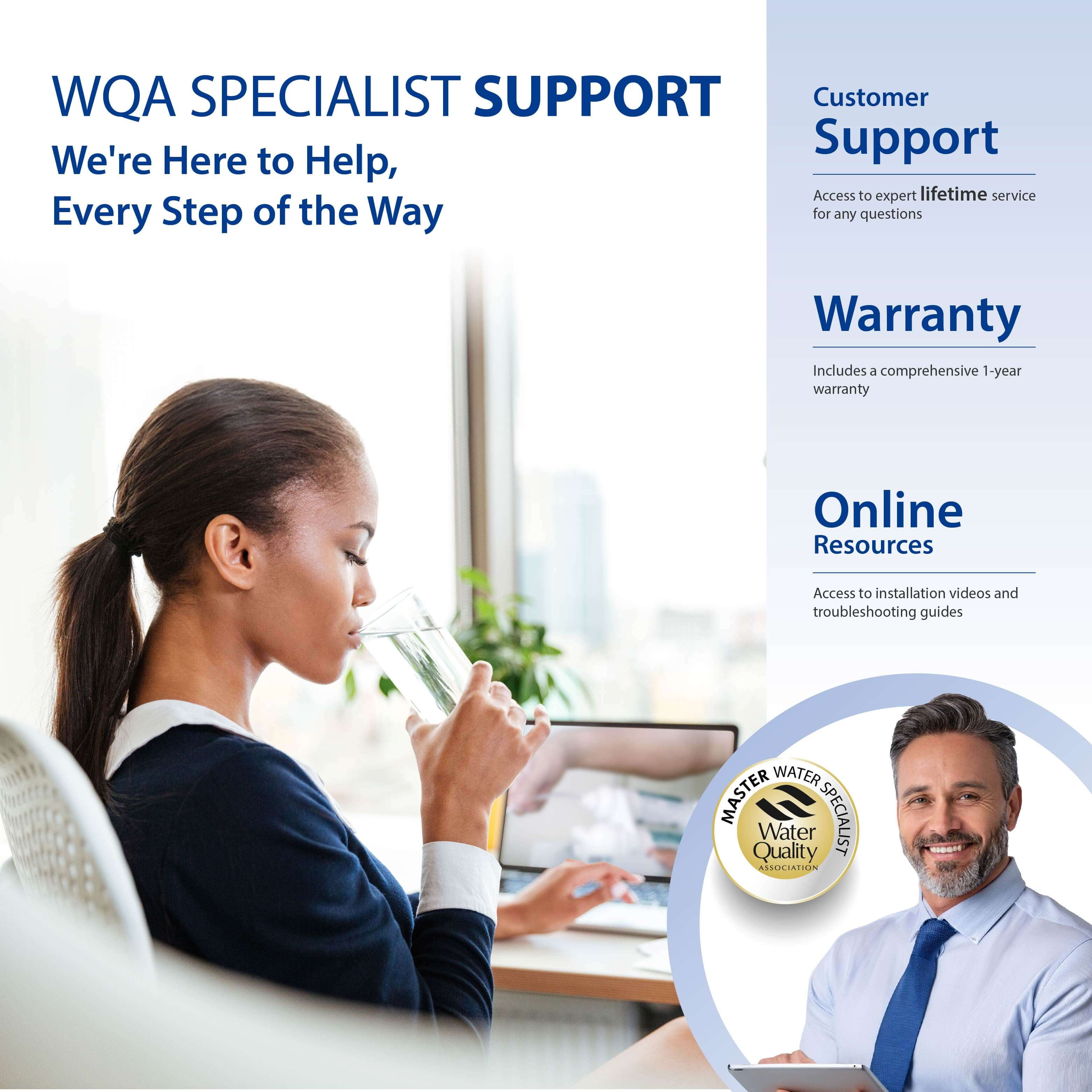 APEC Top Tier Alkaline Mineral Ph+ Ultra Safe Reverse Osmosis Drinking Water Filter System (ESSENCE ROES-PH75) - Image 8