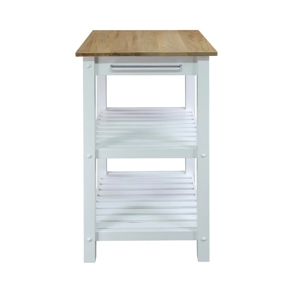 Sunrise Kitchen Island with American Harvest Hardwood Top - Image 5