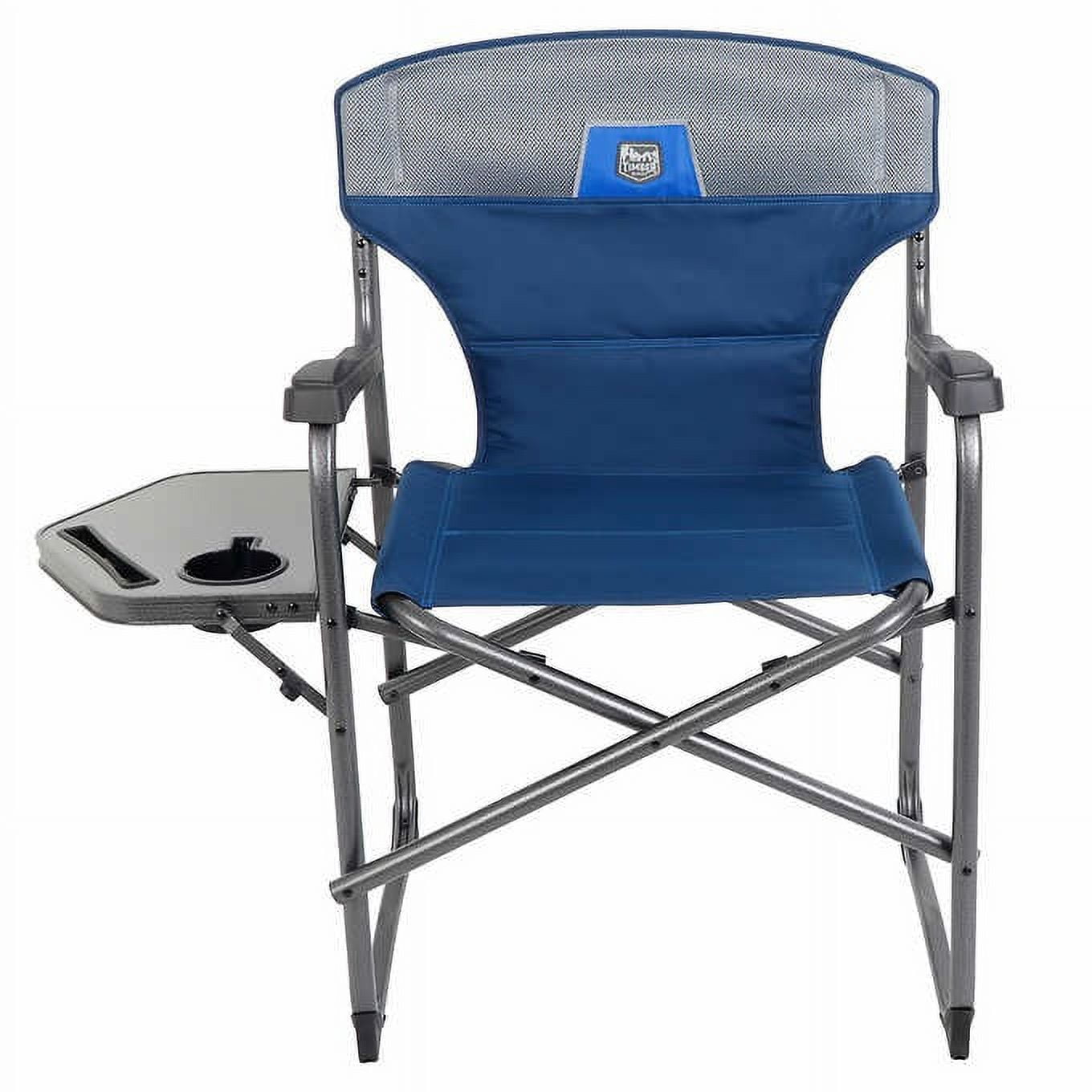 Timber Ridge Foldable Folding & Stacking Chairs, Blue (Set of 2) - Image 3