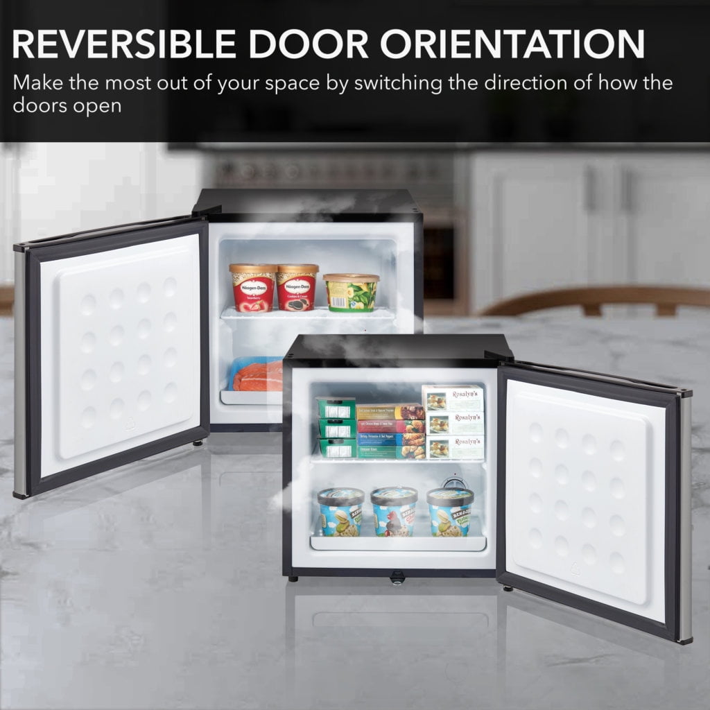 Whynter 1.1 cu. ft. Energy Star Upright Freezer with Lock CUF-112SS - Image 5