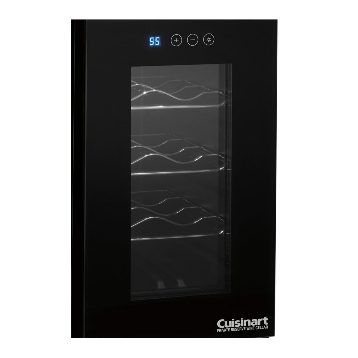 Cuisinart 16-Bottle 2 Independent Cooling Private Reserve Wine Cellar (Black) - Image 5