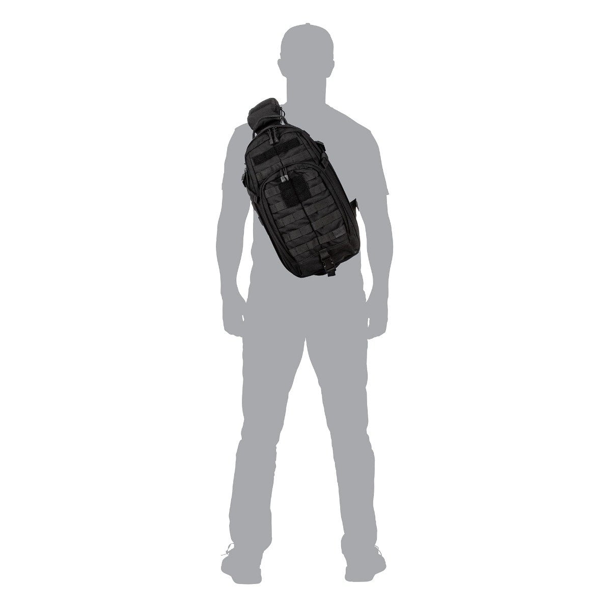 5.11 Work Gear Rush MOAB 10 Pack, Water-Resistant, Customizable Bag, Storm, 1 SZ, Style 56964 - Image 4