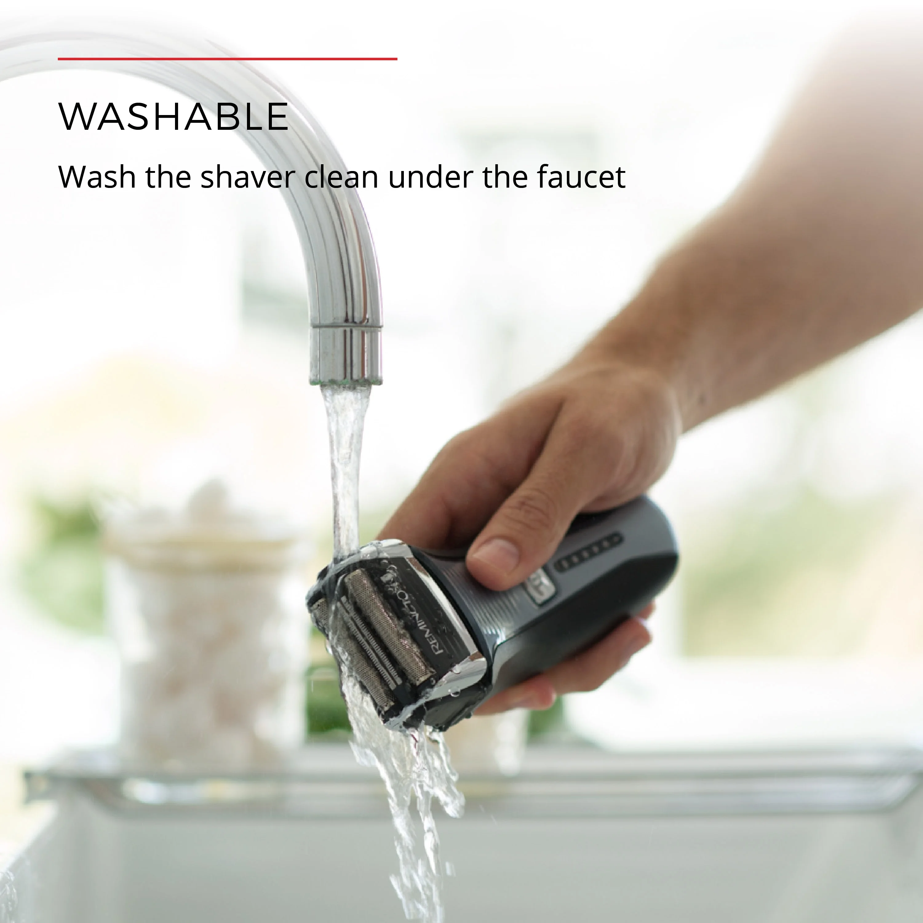 Remington F5-5800 Foil Electric Shaver for Men with Intercept Shaving Technology, Black, F5-5800B-AT1 - Image 4