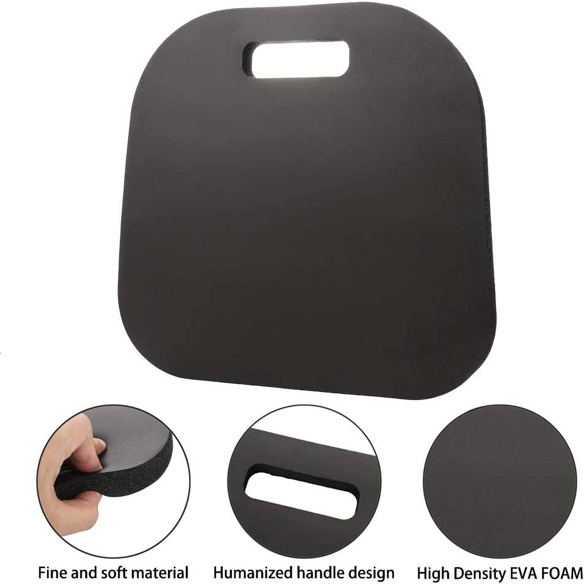 WOVTE Sport Cushion Stadium Seat Pad Set with Carry Handle for Boat Stadiums Bleachers Chairs Seat,Memory Foam 14"X 13"X 3/4" - Image 5