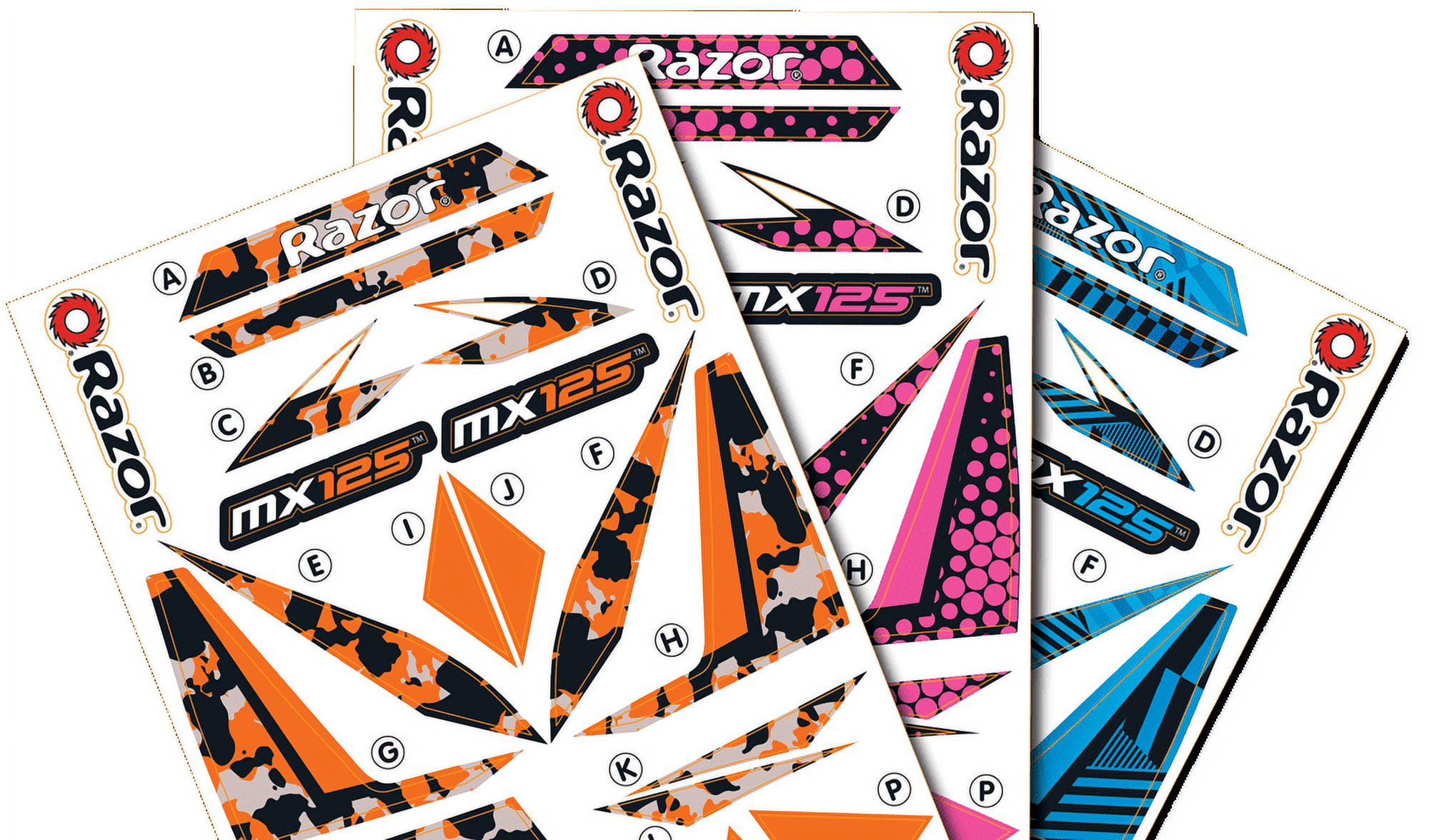 Razor Dirt Rocket MX125 Electric-Powered Dirt Bike - Black with Decal Included, for Child 5+ - Image 2