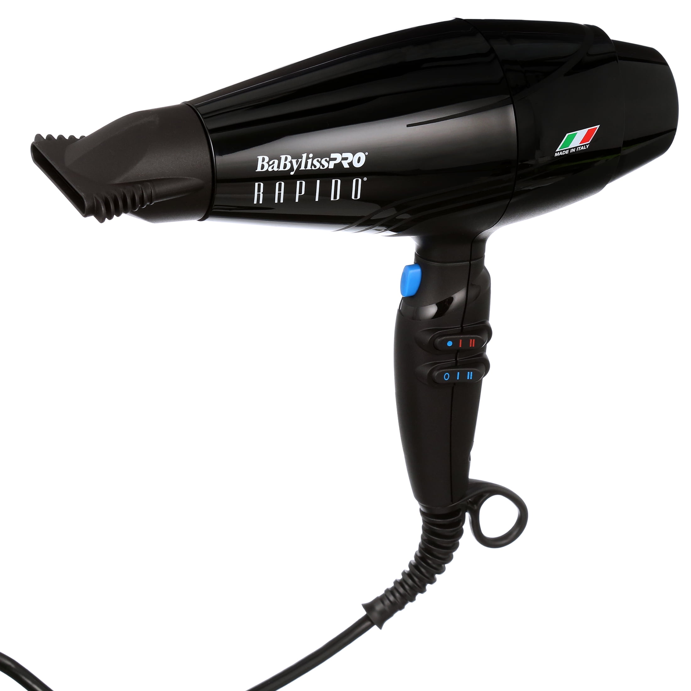 BaBylissPRO Rapido Professional Hair Dryer, Black, Made in Italy - Image 6