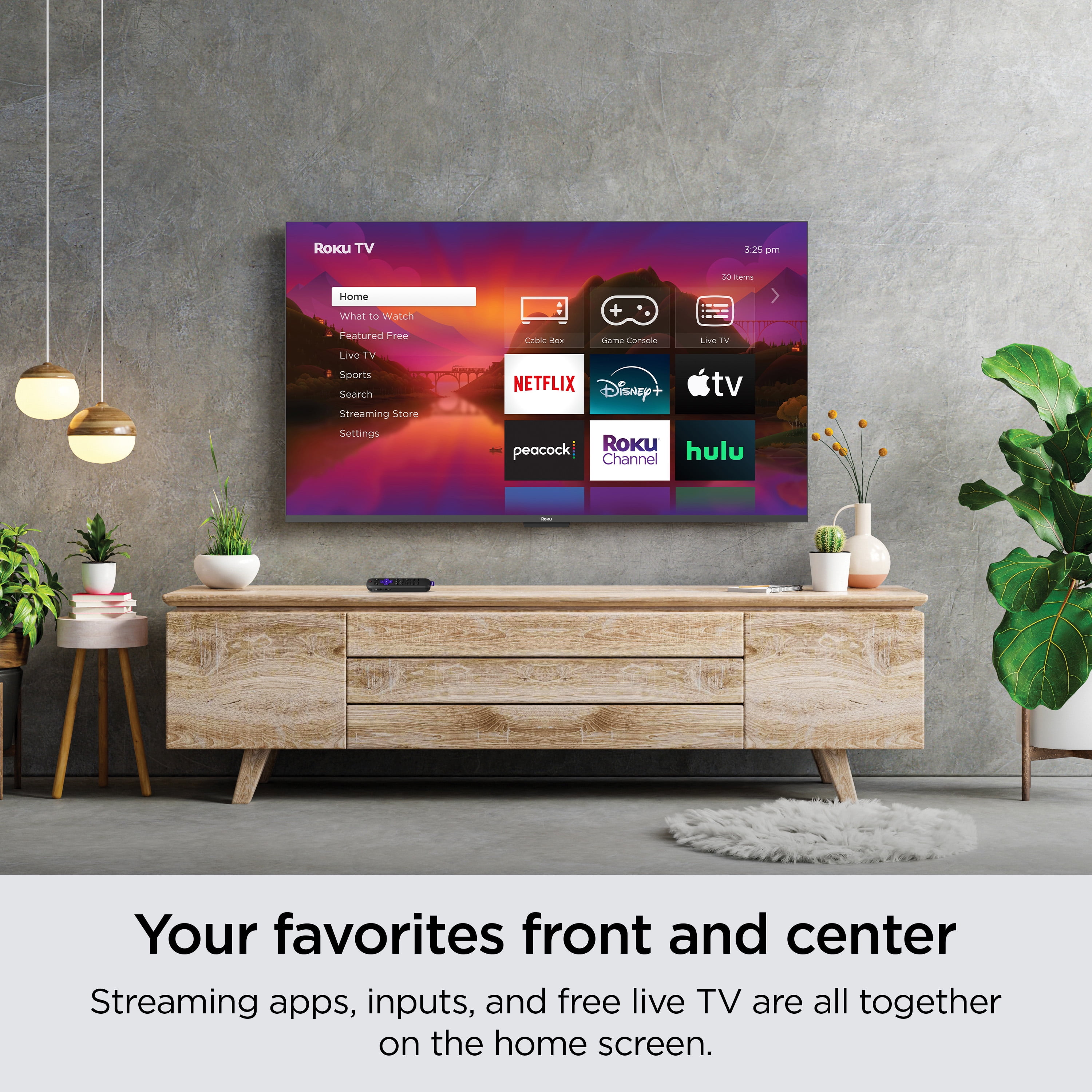 Roku 50-Inch Select Series 4K HDR Smart Roku TV with Roku Enhanced Voice Remote, Brilliant 4K Picture, Automatic Brightness, & Seamless Streaming - Image 12