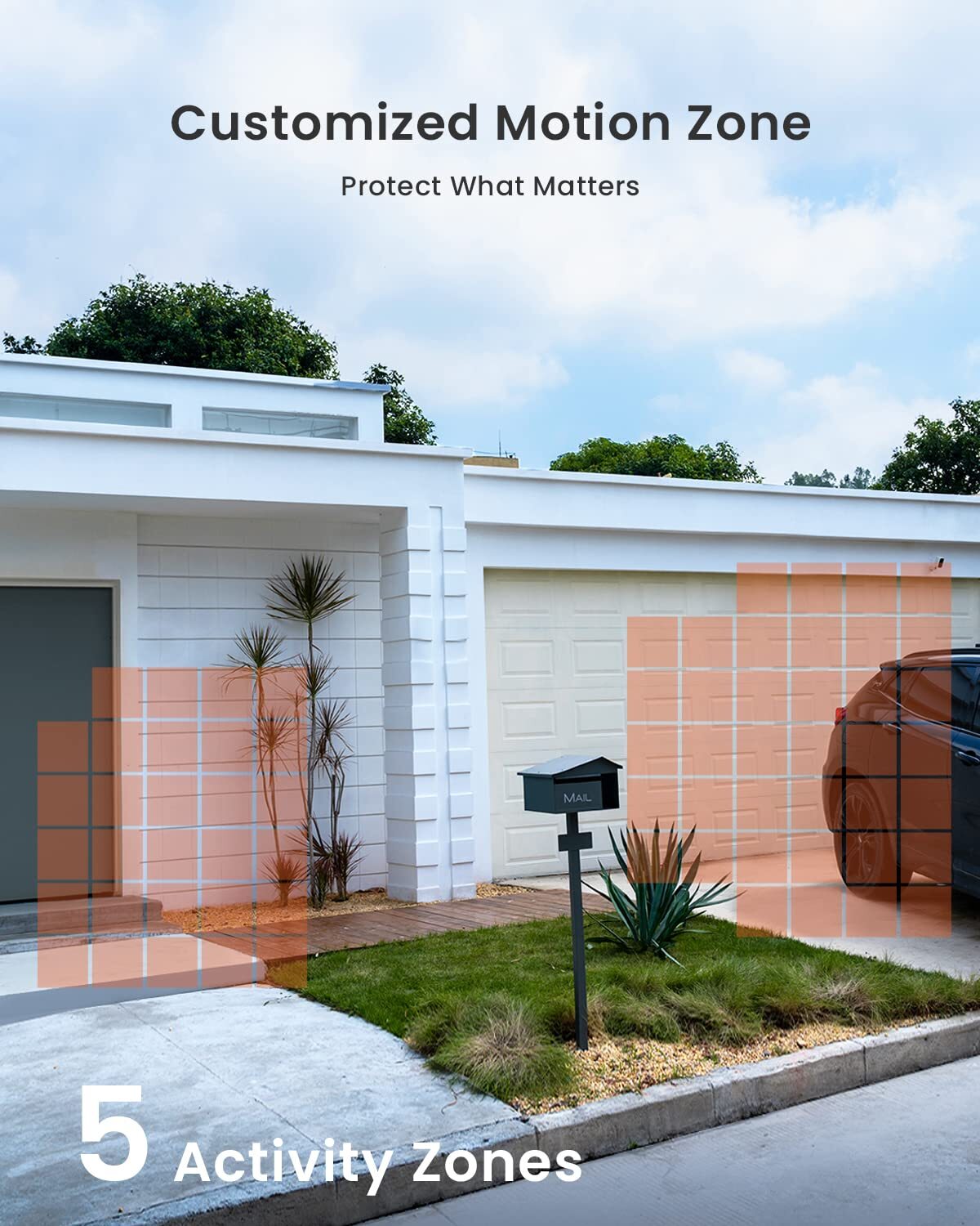 ieGeek Wireless Security Camera, for Home Security System, Outdoor, Spotlight, 2k, Rechargeable Battery Powered, Color Night Vision, PIR Motion Sensor, Outdoor Camera Wireless WiFi, 2 Pack - Image 7