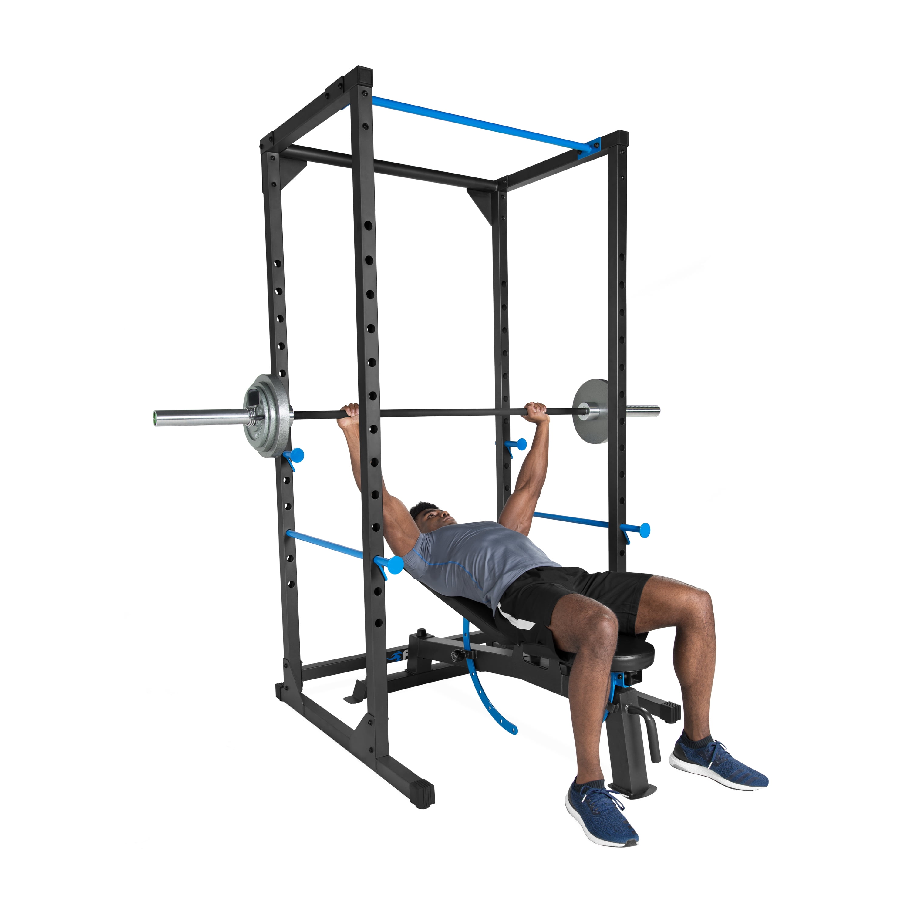 Fuel Pureformance 7 Ft. Adjustable Full Cage Power Rack, Black - Image 5
