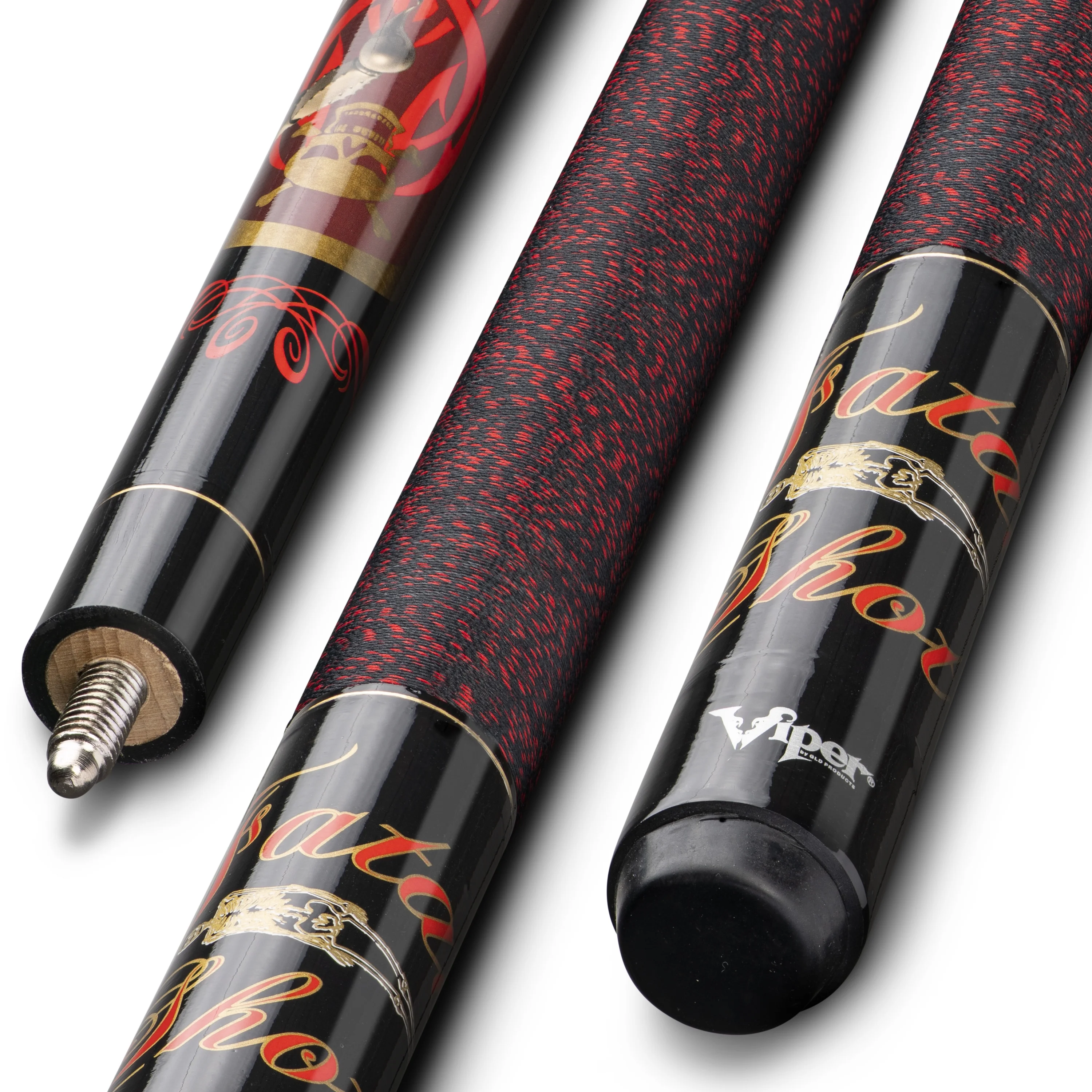 Viper Underground Fatal Shot 58" Billiard/Pool Cue, 2 Piece, 19 Ounce - Image 3