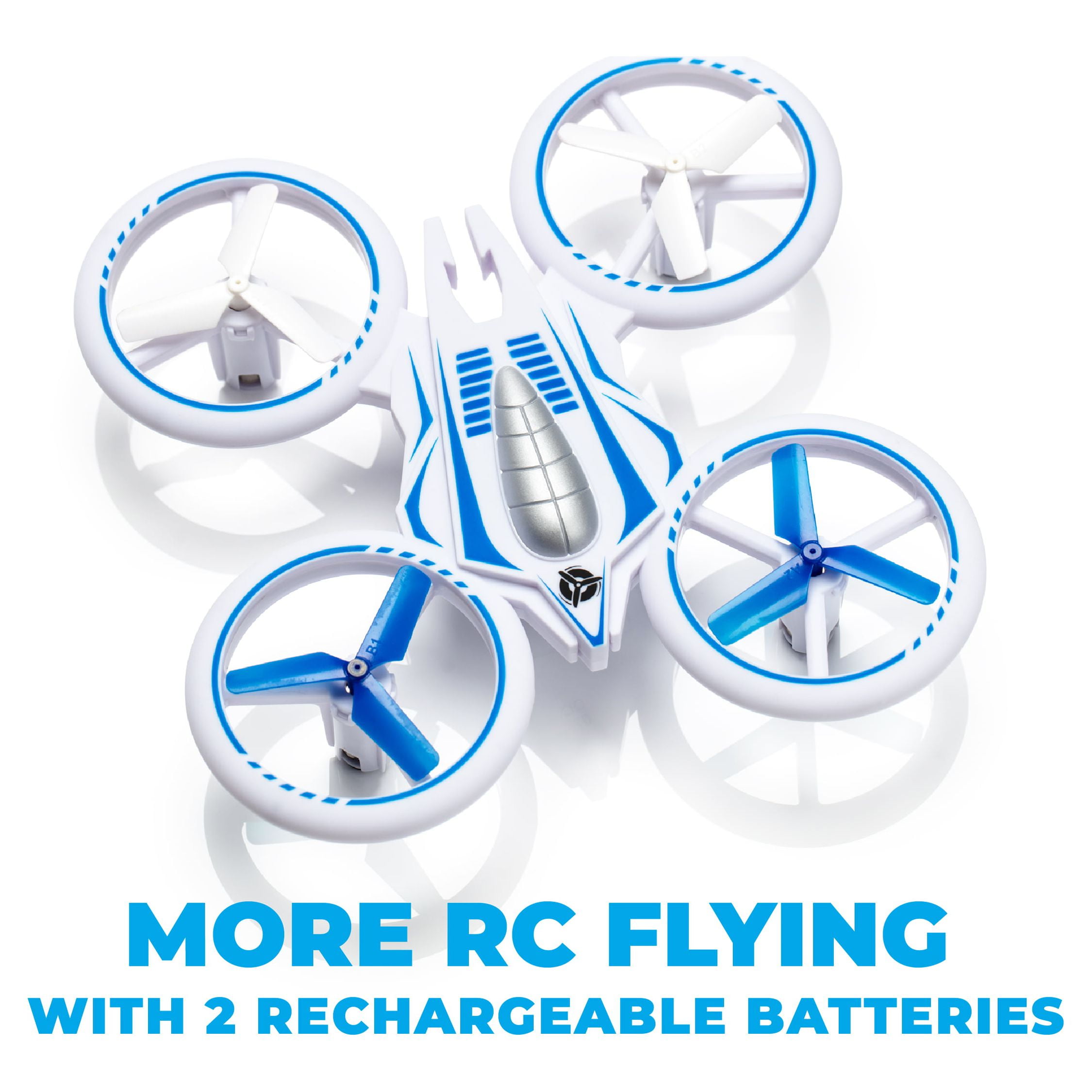 Force1 Drone UFO 4000, Mini Stunt, Glow in the Dark, Rechargeable RC Flying with LED Lights for Kids Ages 14+ - Image 7