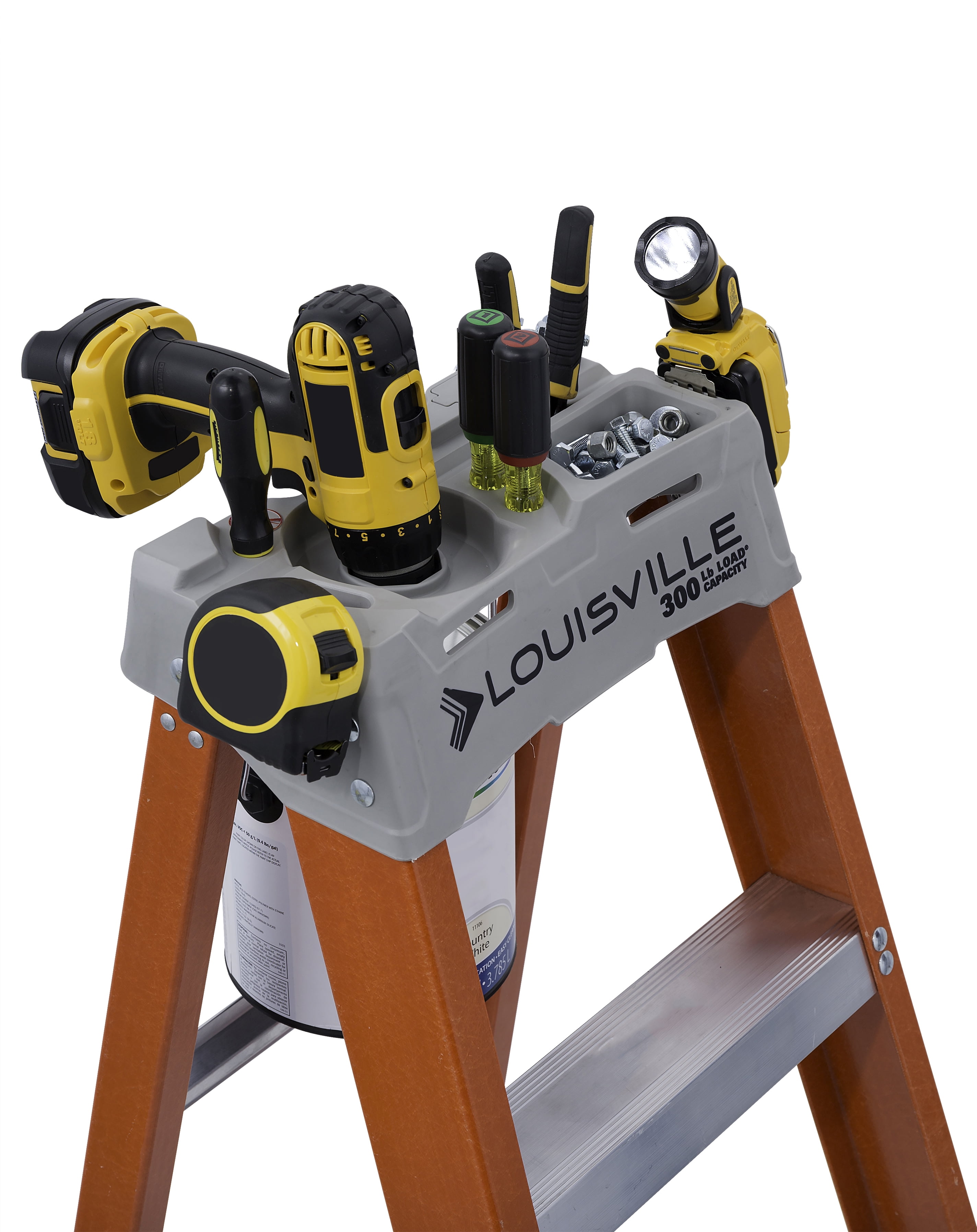 Louisville Ladder 6-Foot Fiberglass Step Ladder, 300-Pound Load Capacity, Type IA, FS1506 - Image 6