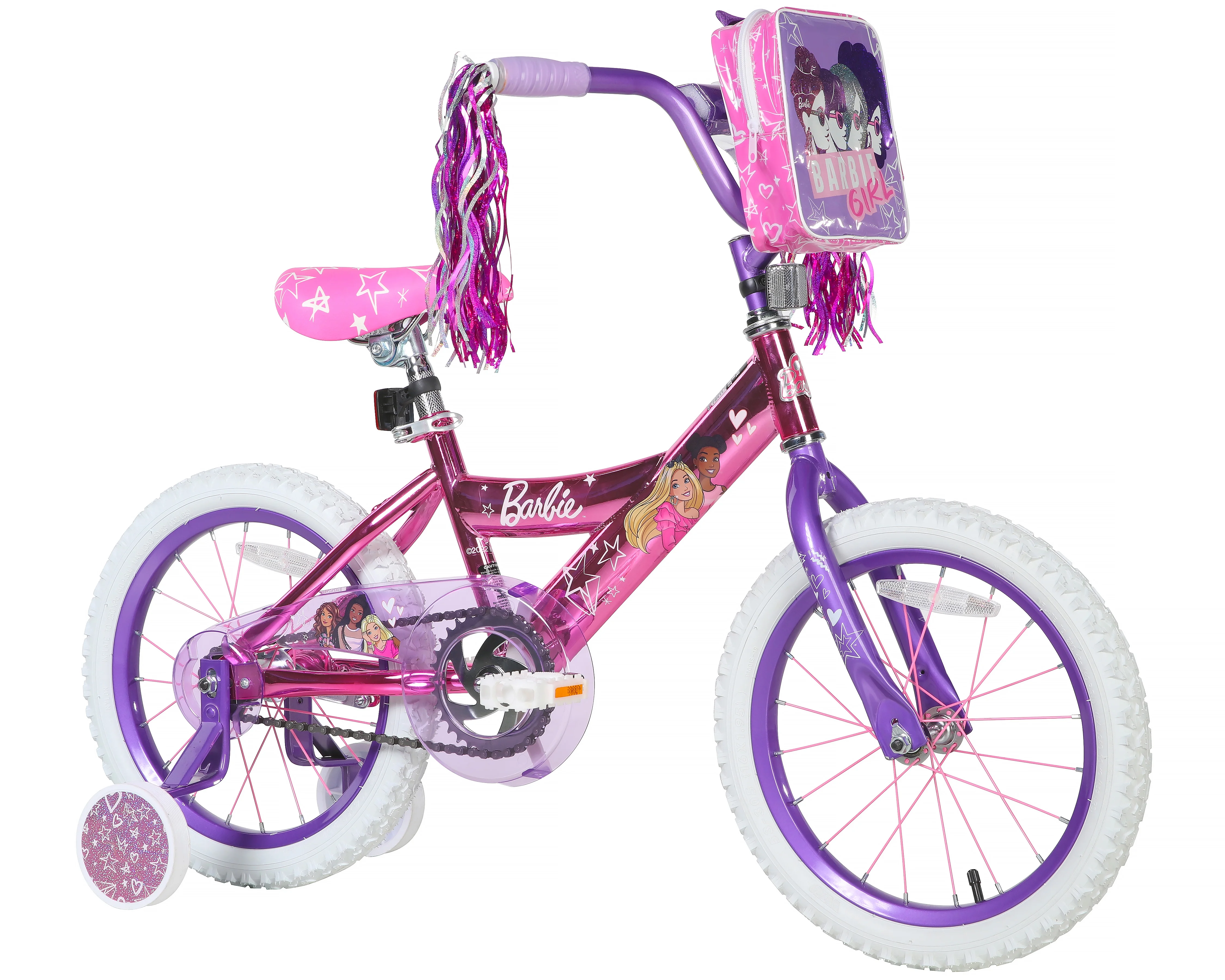 16" Dynacraft Barbie Girls BMX Bike for Age Group 5-7 Years, Pink - Image 5