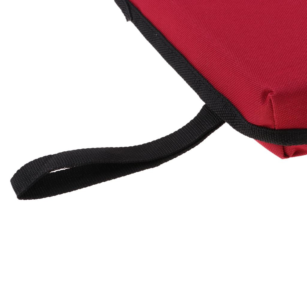 Chair Seat Cushion Pad Outdoor Garden Camping Stadium Mat Stool Red - Image 7