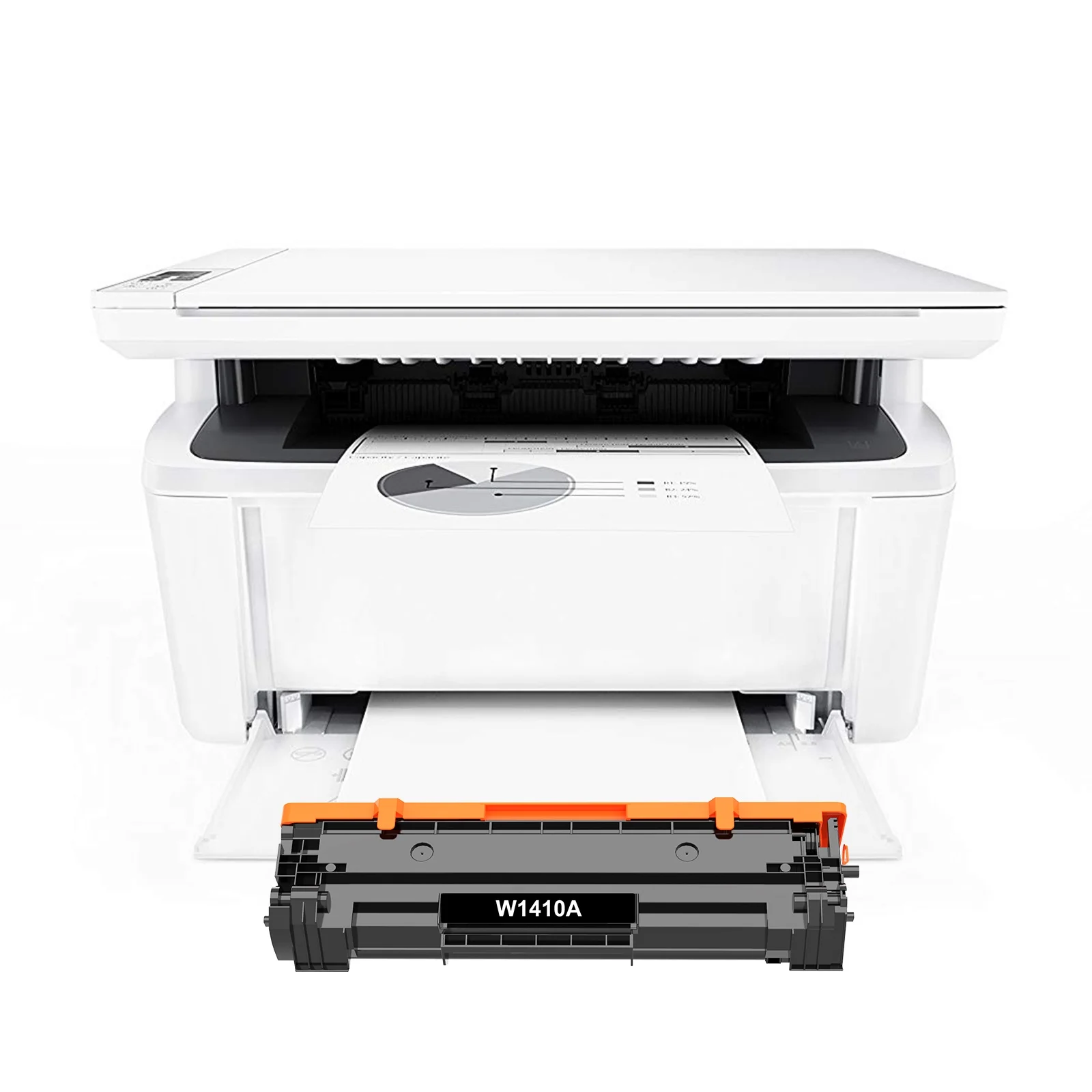 141A Toner Cartridge Black (With Chip) Compatible for HP 141A W1410A for HP LaserJet MFP M140w M139w M110w Printer High Yield Ink (2 Packs) - Image 3