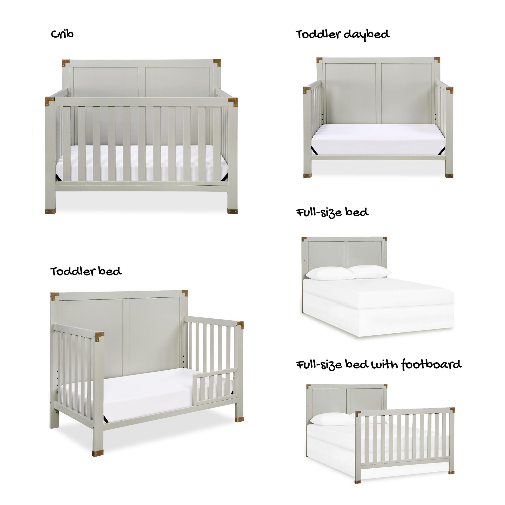 Baby Relax Miles 6-Drawer Dresser, Soft Gray - Image 7